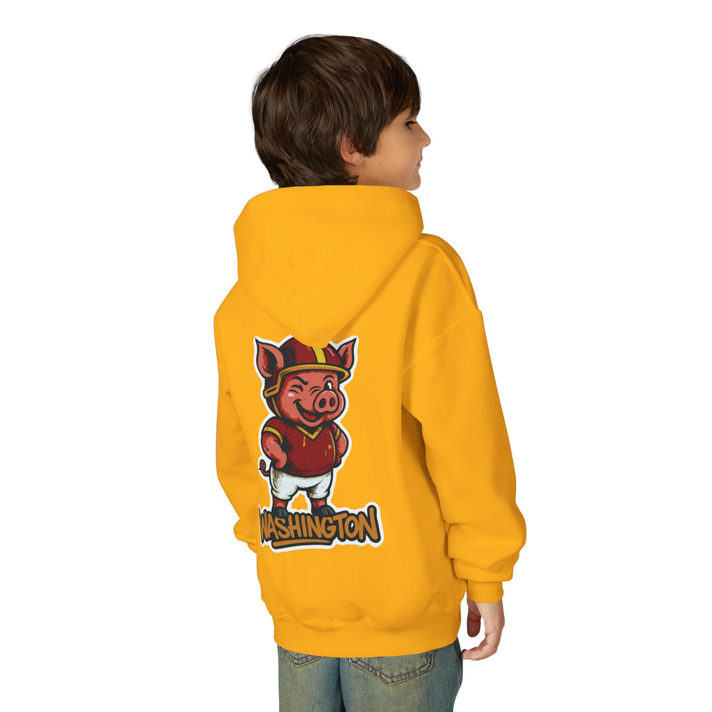 Washington Commanders Kids Sweatshirt – Baby Mascot Graffiti Hoodie
