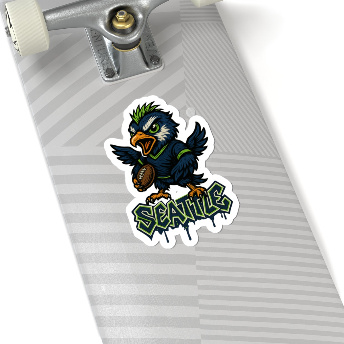 Seattle Seahawks Kiss-Cut Stickers | Team Spirit Decor, Laptop Decals, Gift for Fans, Customizable Stickers
