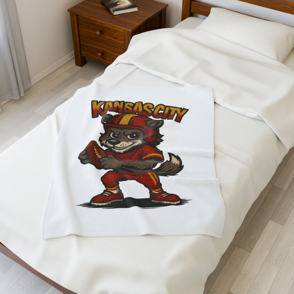 Kansas City Chiefs Velveteen Blanket