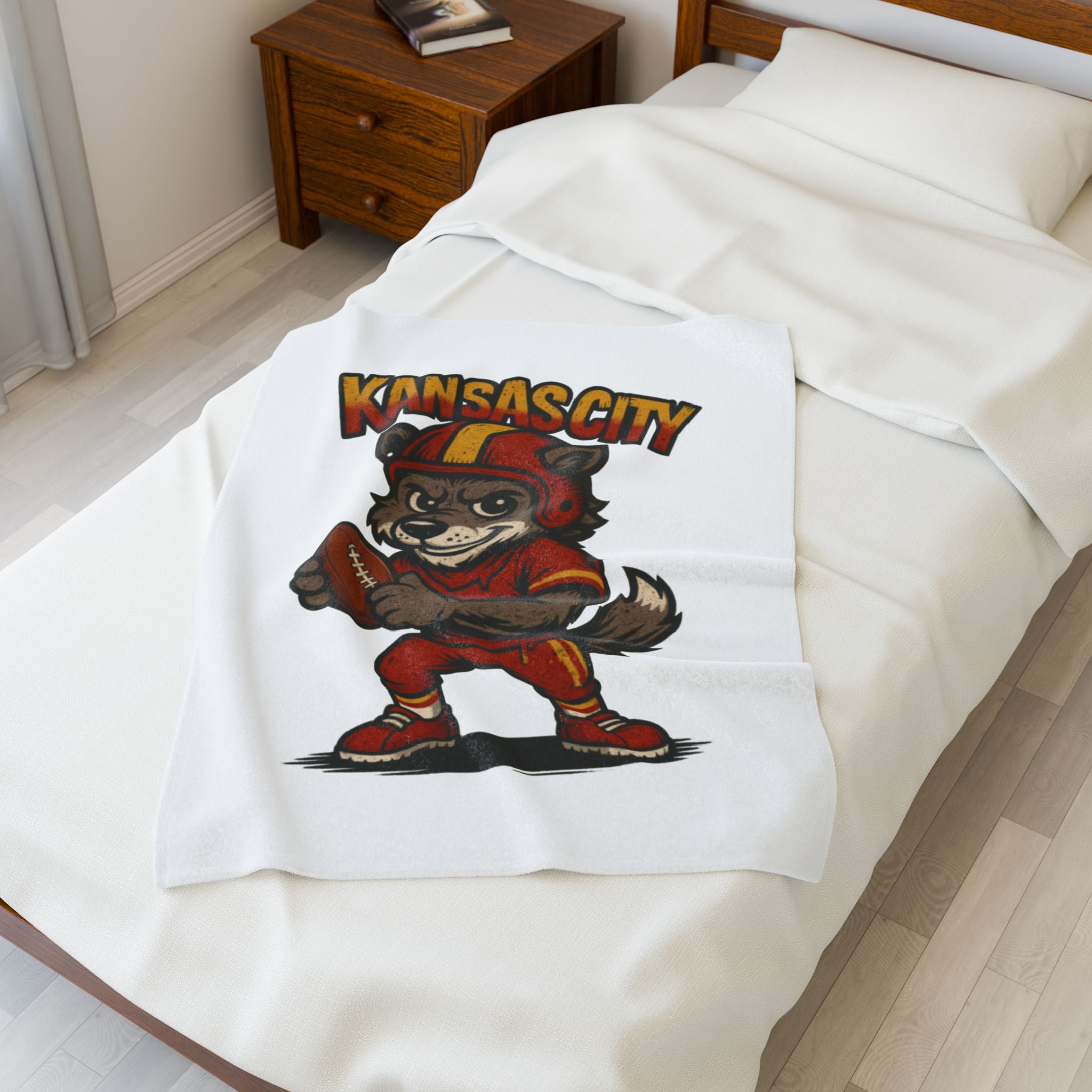 Kansas City Chiefs Velveteen Blanket