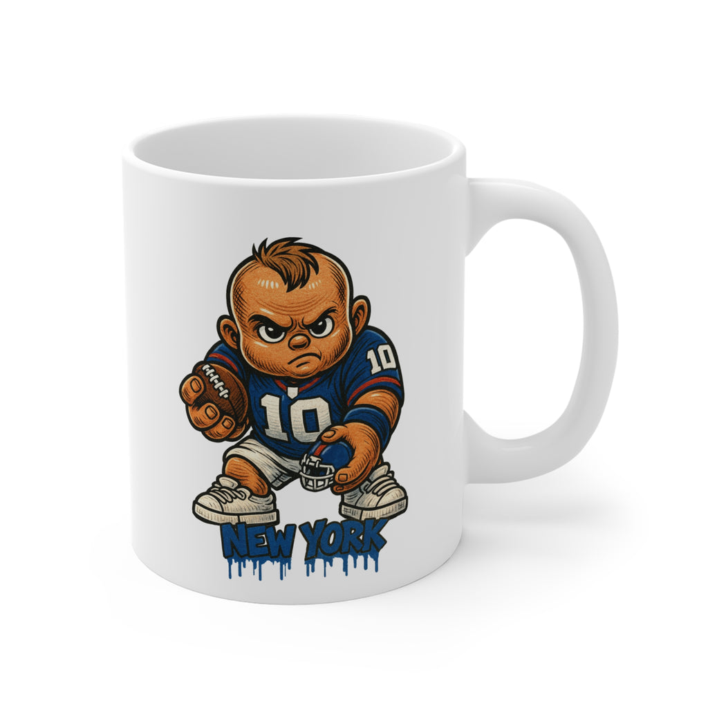 New York Giants Mug - 11oz Ceramic Coffee Cup for Fans