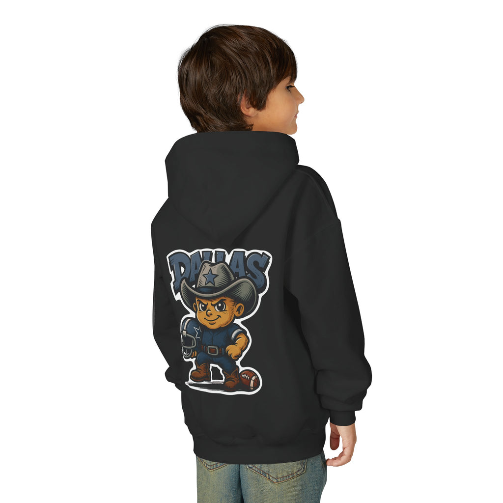 Dallas Cowboys  Kids Sweatshirt – Baby Mascot Graffiti Hoodie