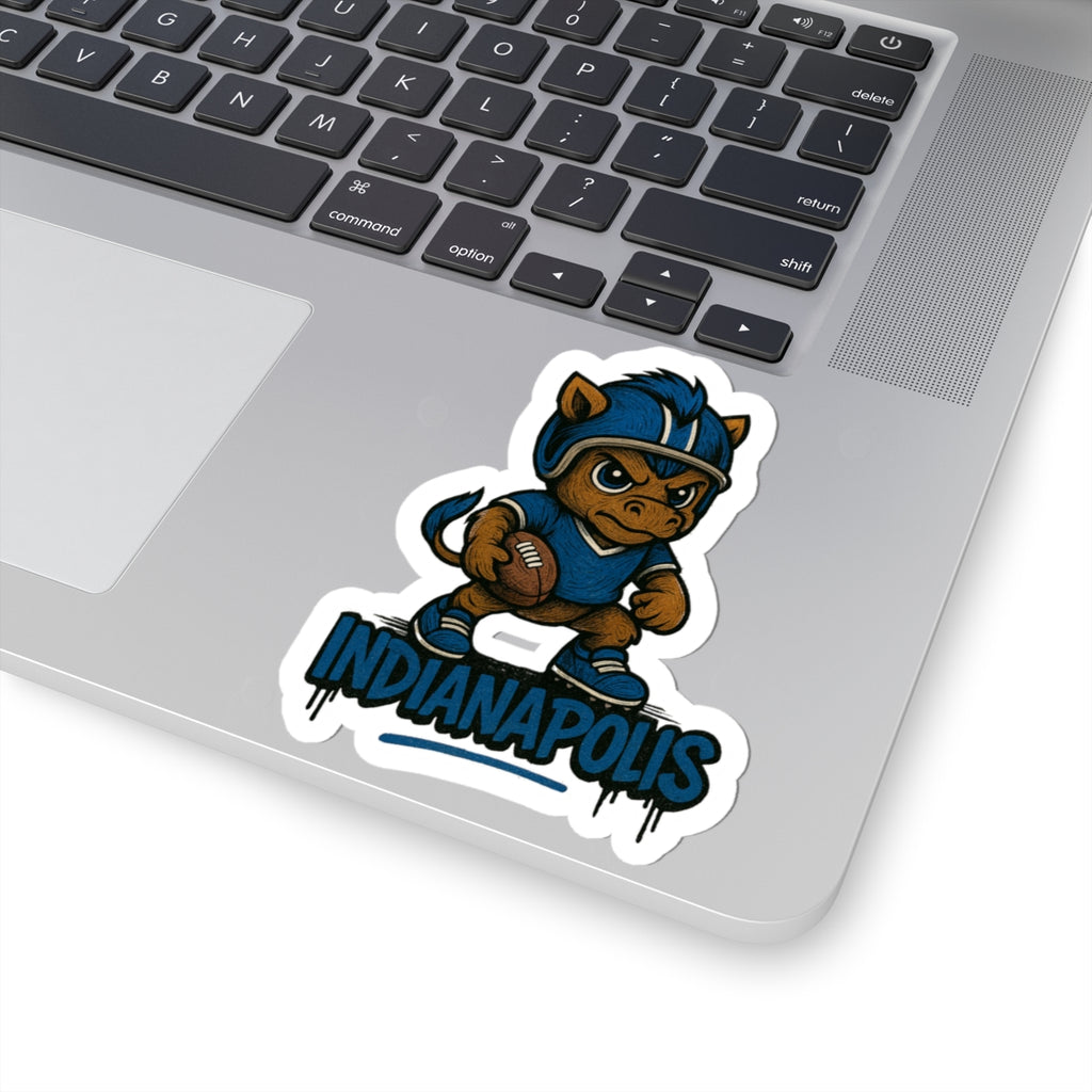 Indianapolis Colts Sports Team Kiss-Cut Stickers | Team Spirit Decor, Laptop Decals, Gift for Fans, Customizable Stickers