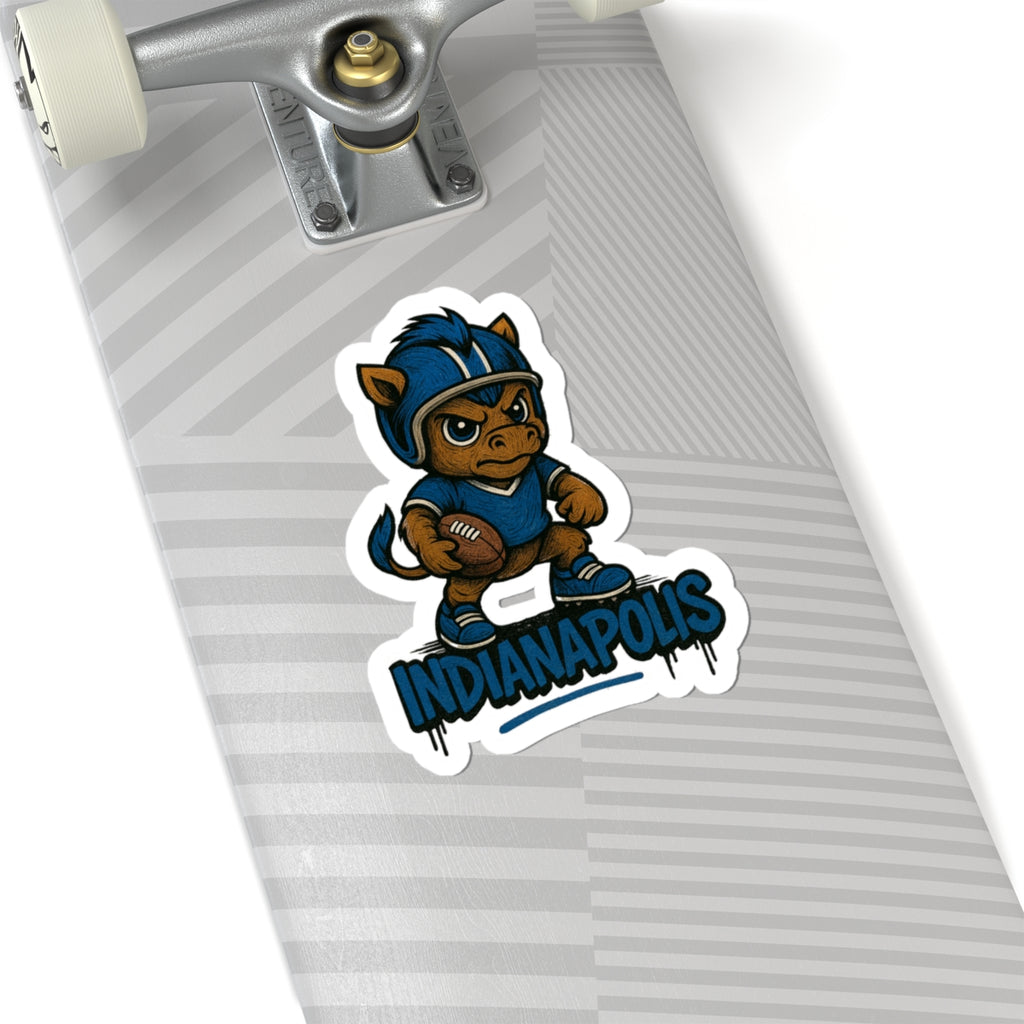 Indianapolis Colts Sports Team Kiss-Cut Stickers | Team Spirit Decor, Laptop Decals, Gift for Fans, Customizable Stickers