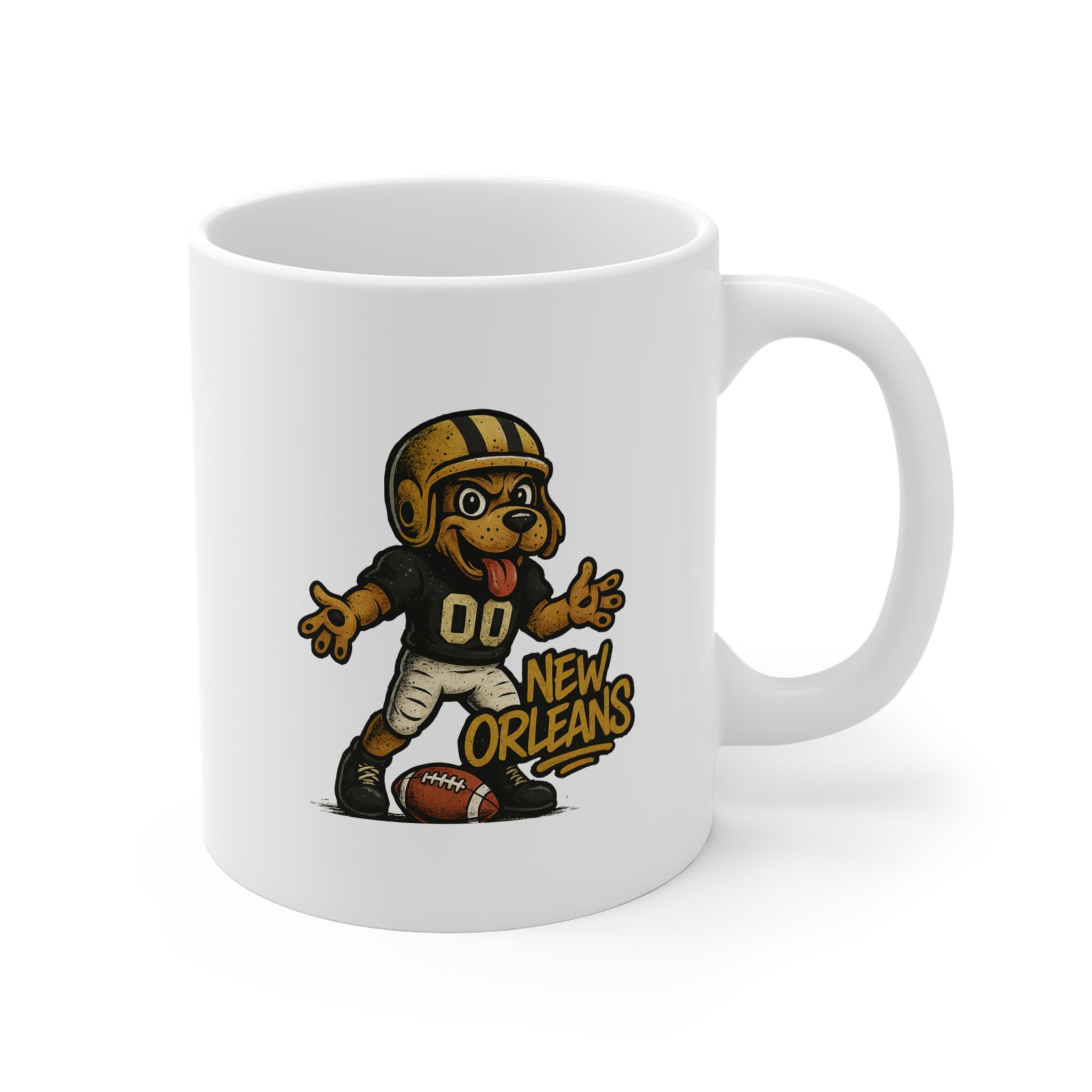 New Orleans Saints Mug - 11oz Ceramic Coffee Cup for Fans