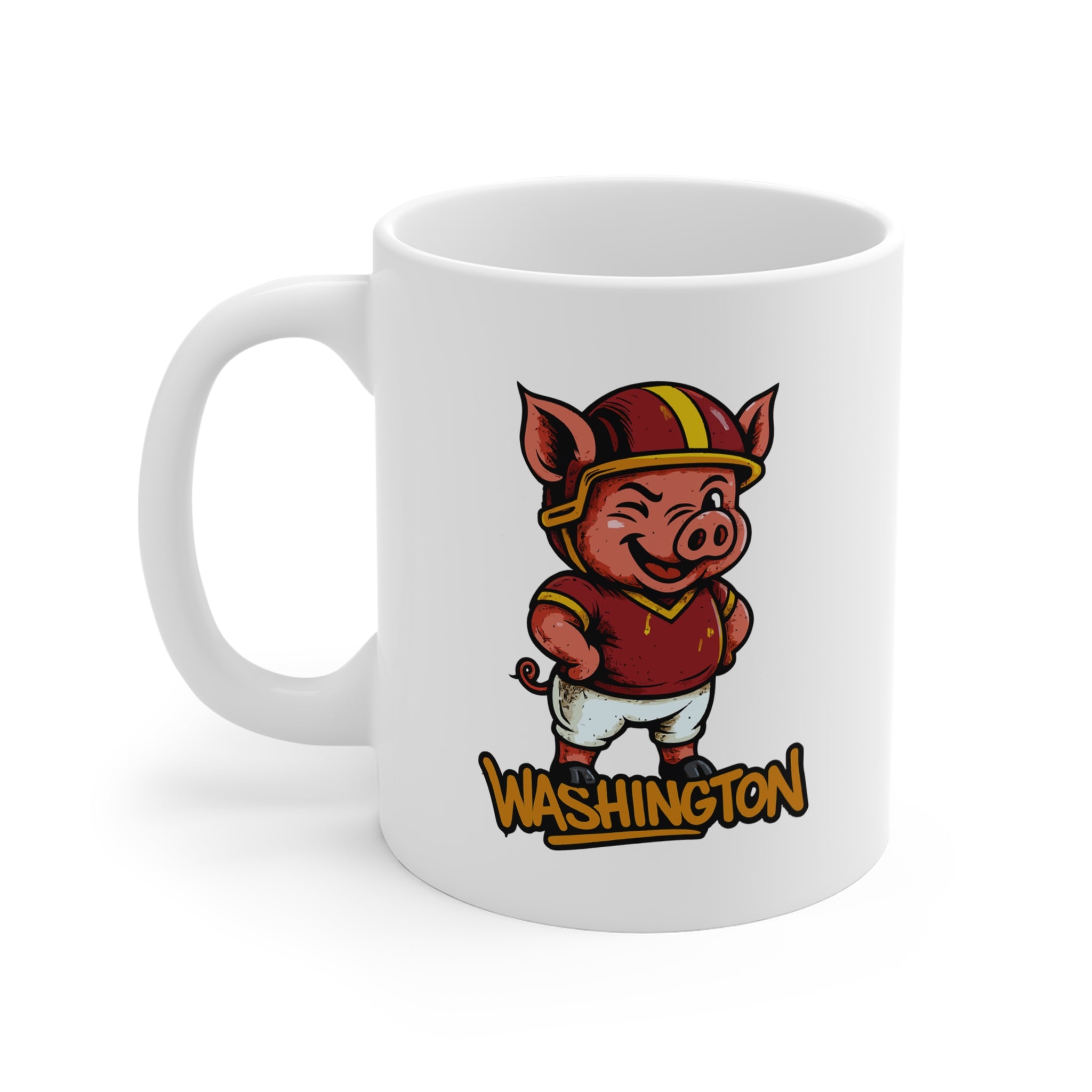 Washington Commanders Mug - 11oz Ceramic Coffee Cup for Fans
