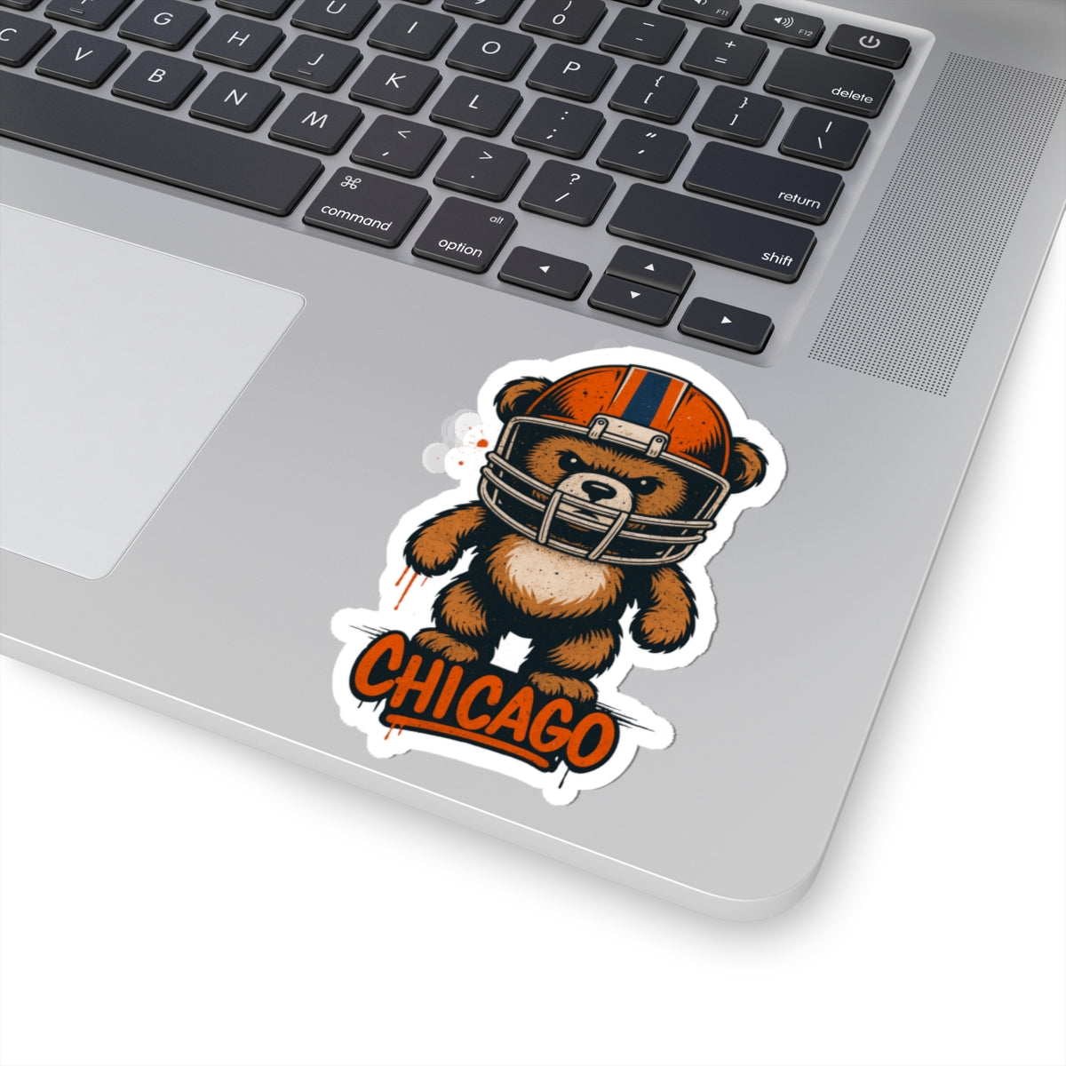 Chicago Bears Sports Team Kiss-Cut Stickers | Team Spirit Decor, Laptop Decals, Gift for Fans, Customizable Stickers