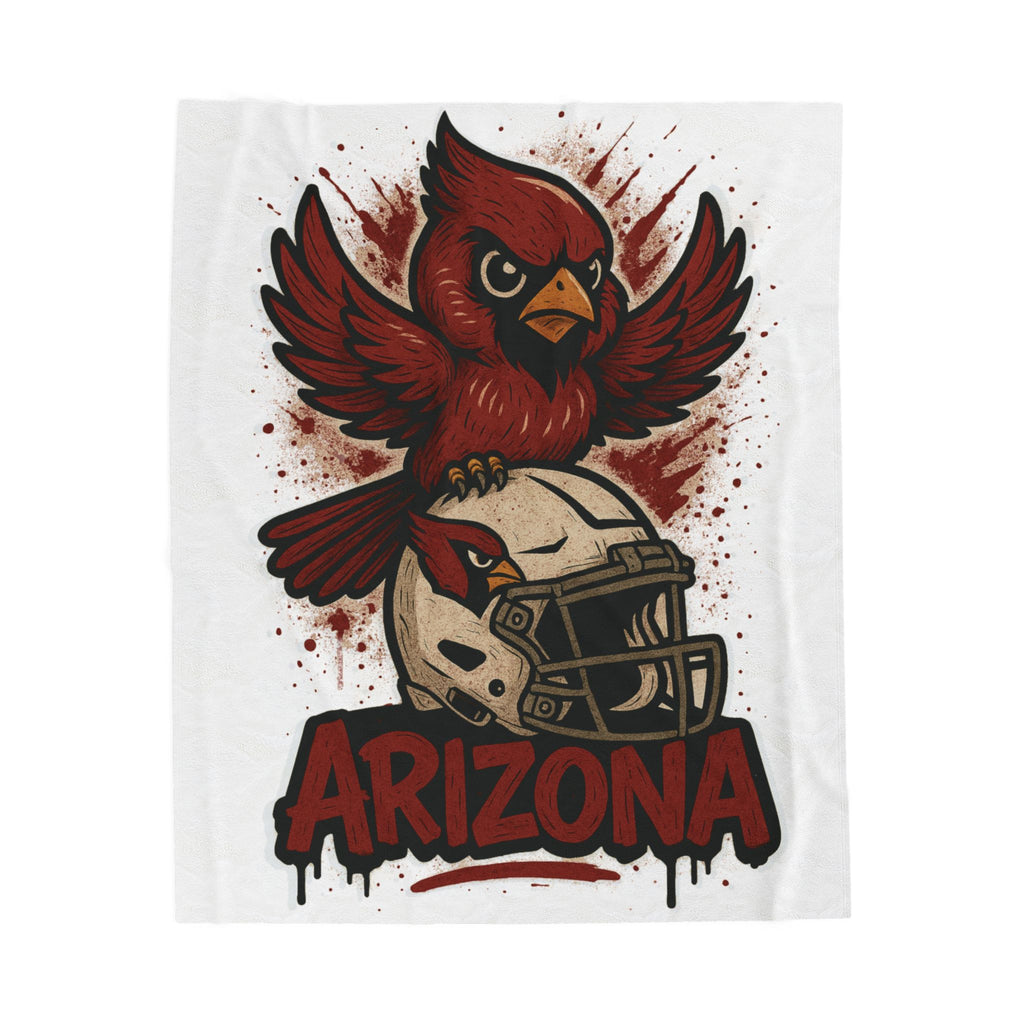 Arizona Cardinals Velveteen Blanket