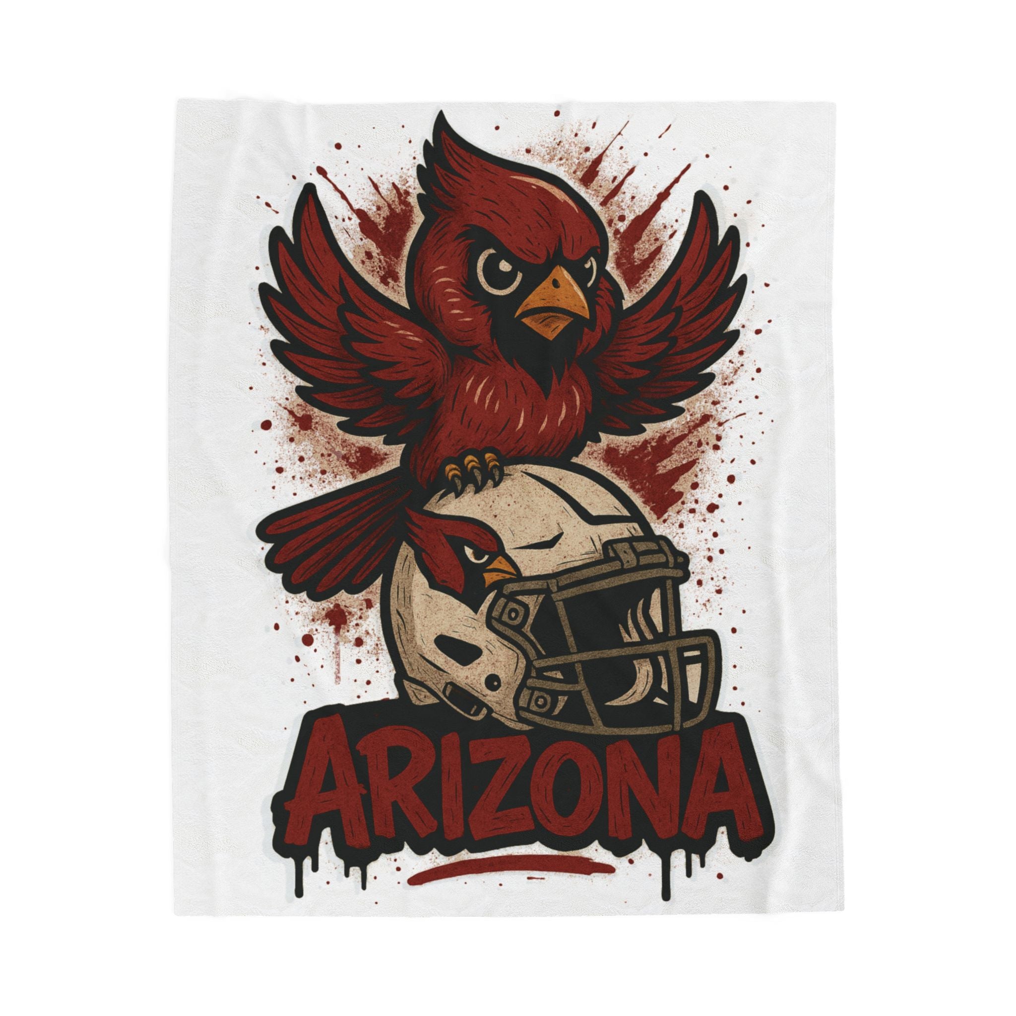 Arizona Cardinals Velveteen Blanket