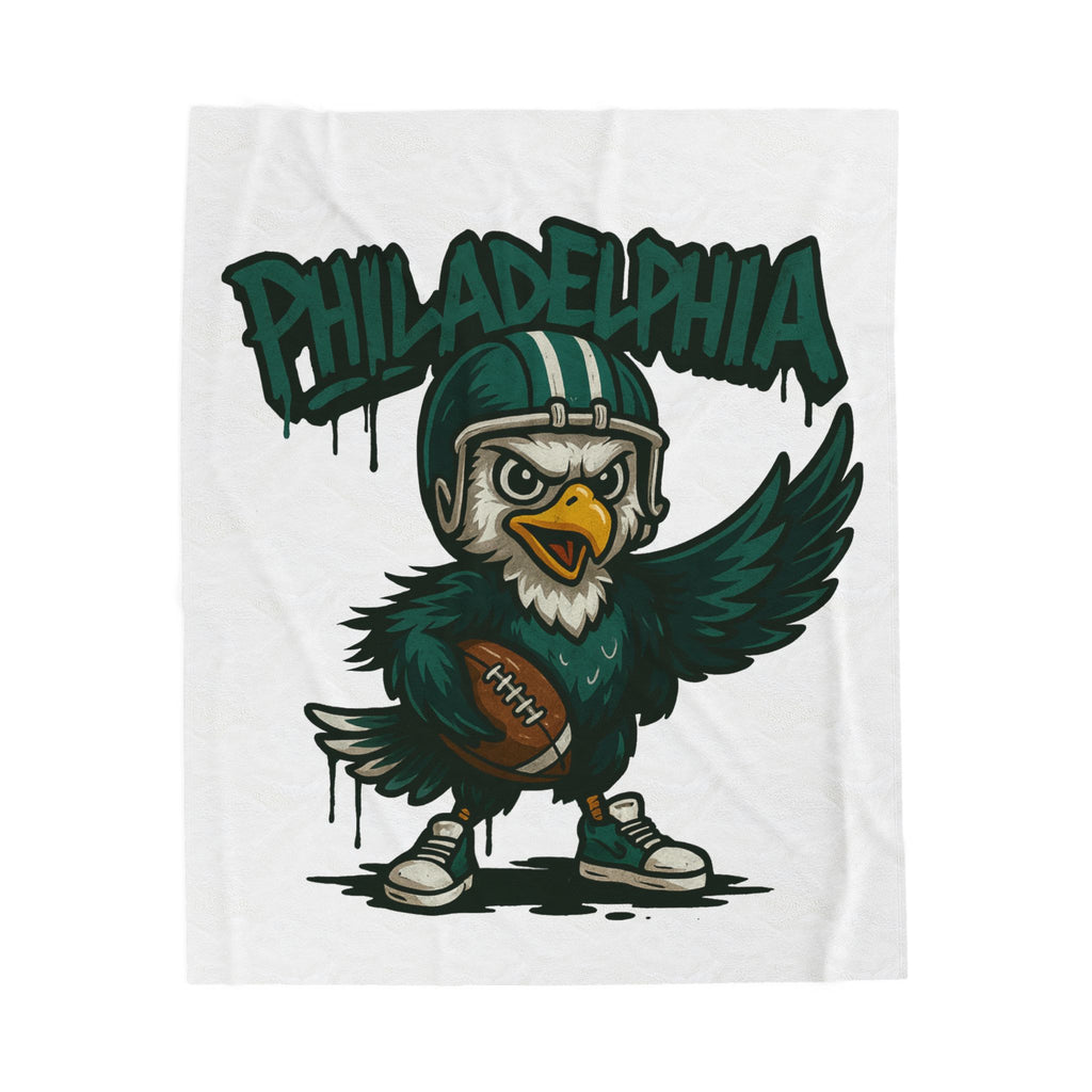 Philadelphia Eagles Velveteen Blanket
