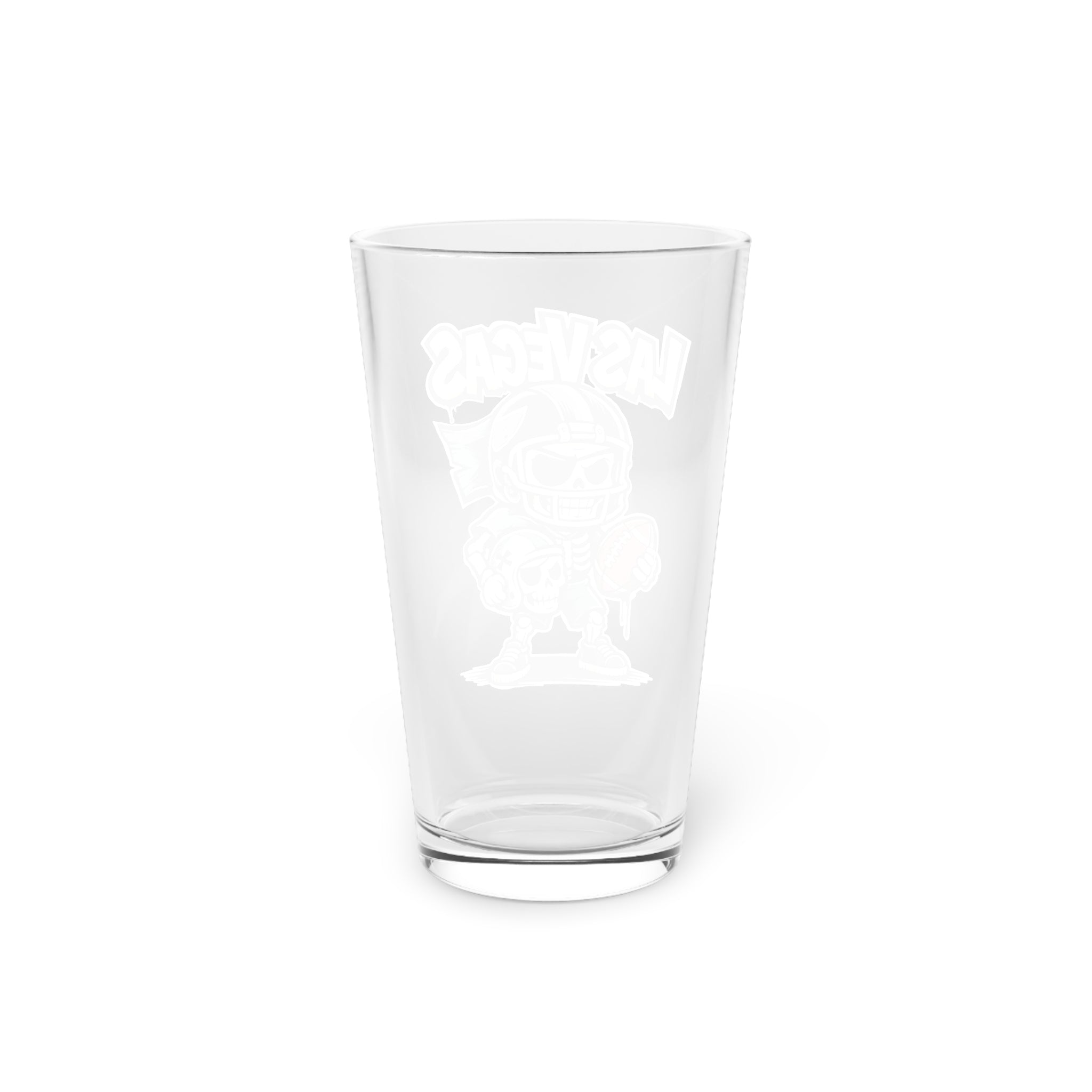 Las Vegas Raiders Pint Glass, 16oz Beer Cup, Sports Fan Gift, Custom Drinkware, Tailgating Accessory, Party Glass