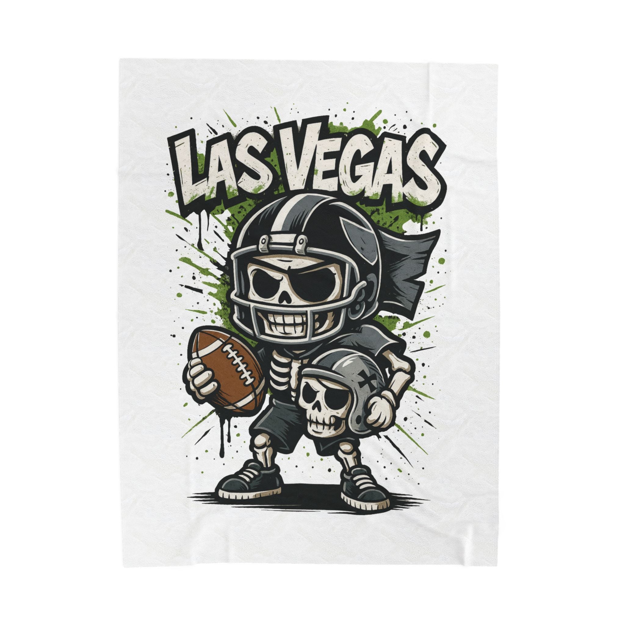 Las Vegas Raiders Velveteen Blanket