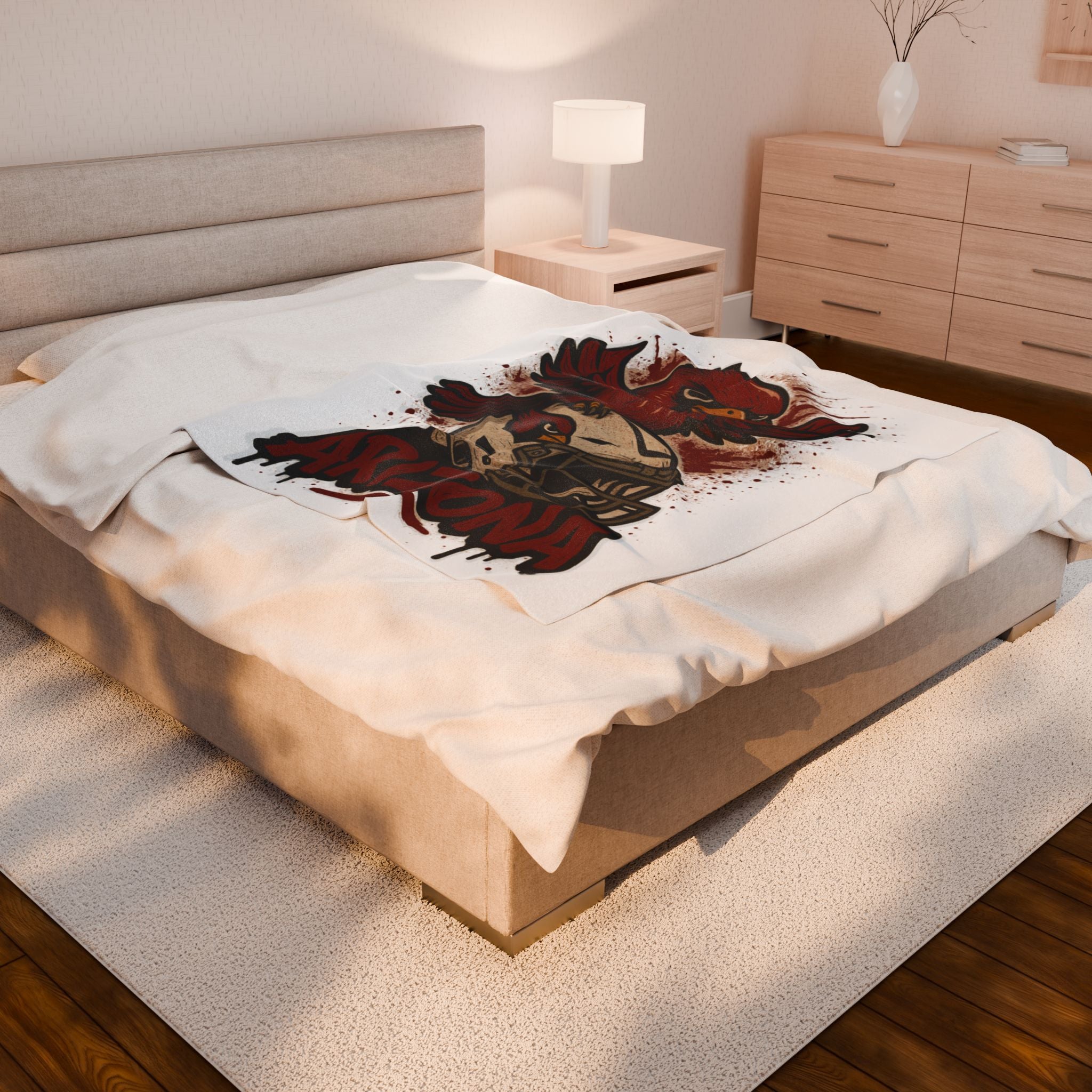 Arizona Cardinals Velveteen Blanket