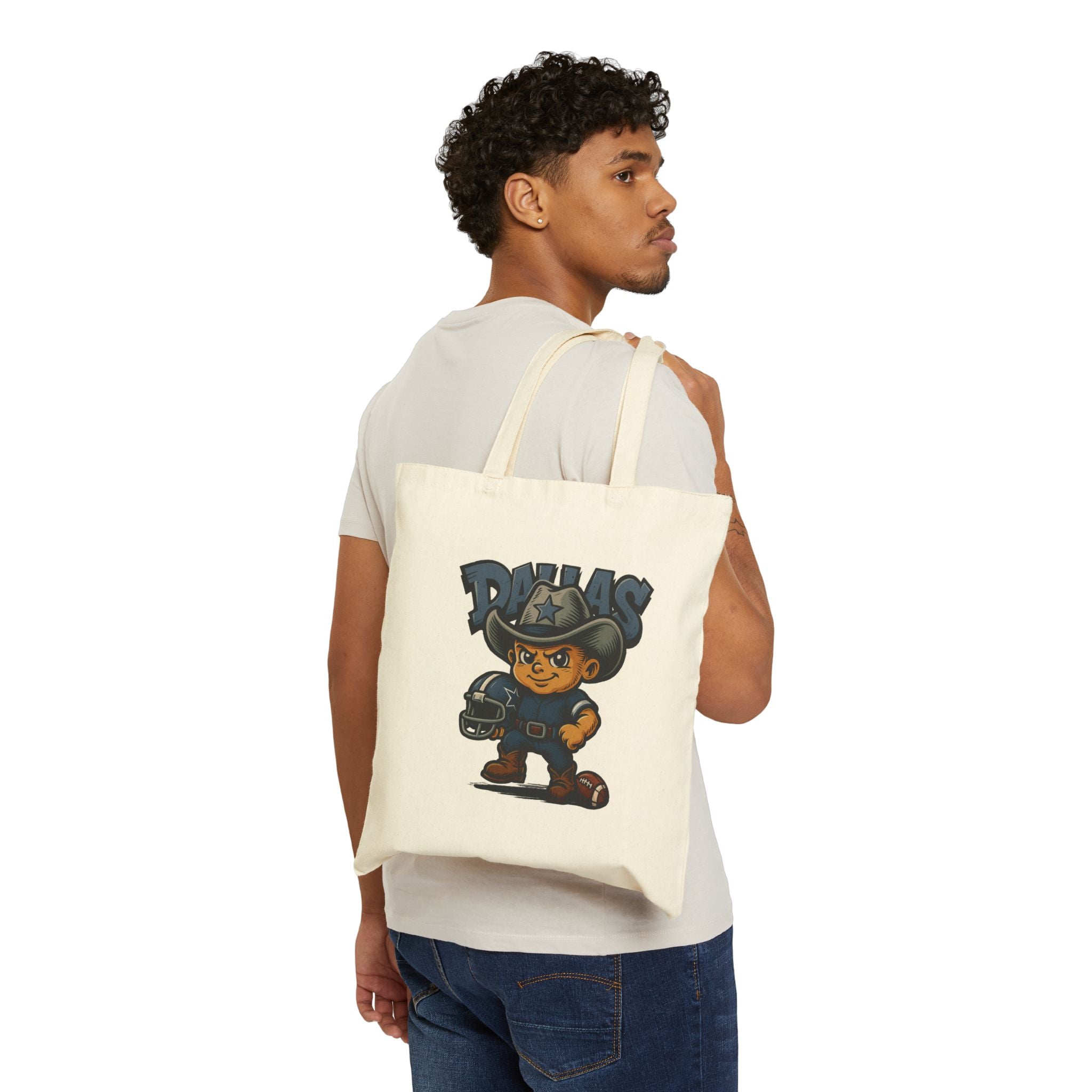 Dallas Cowboys Tote Bag — Cute Sports Canvas Tote for Fans