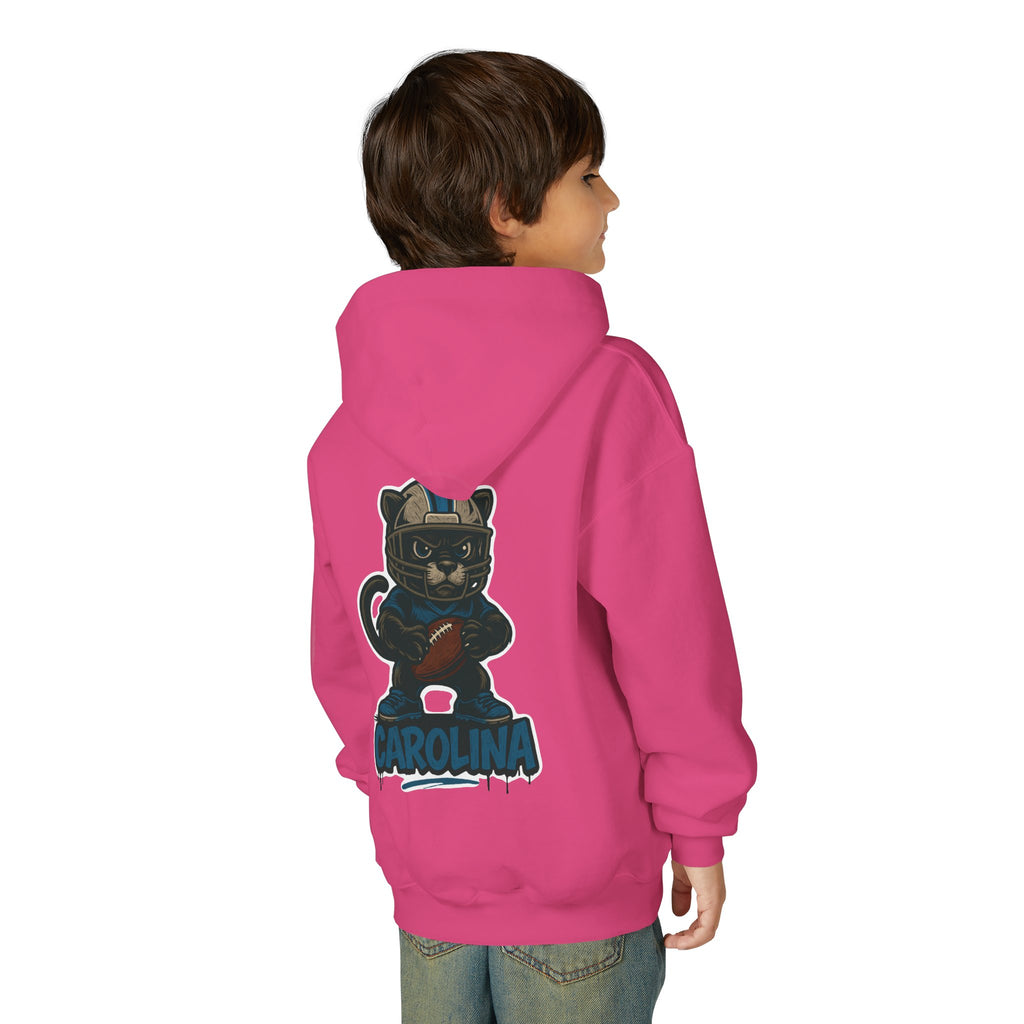 North Carolina Panthers Sweatshirt– Baby Mascot Graffiti Hoodie