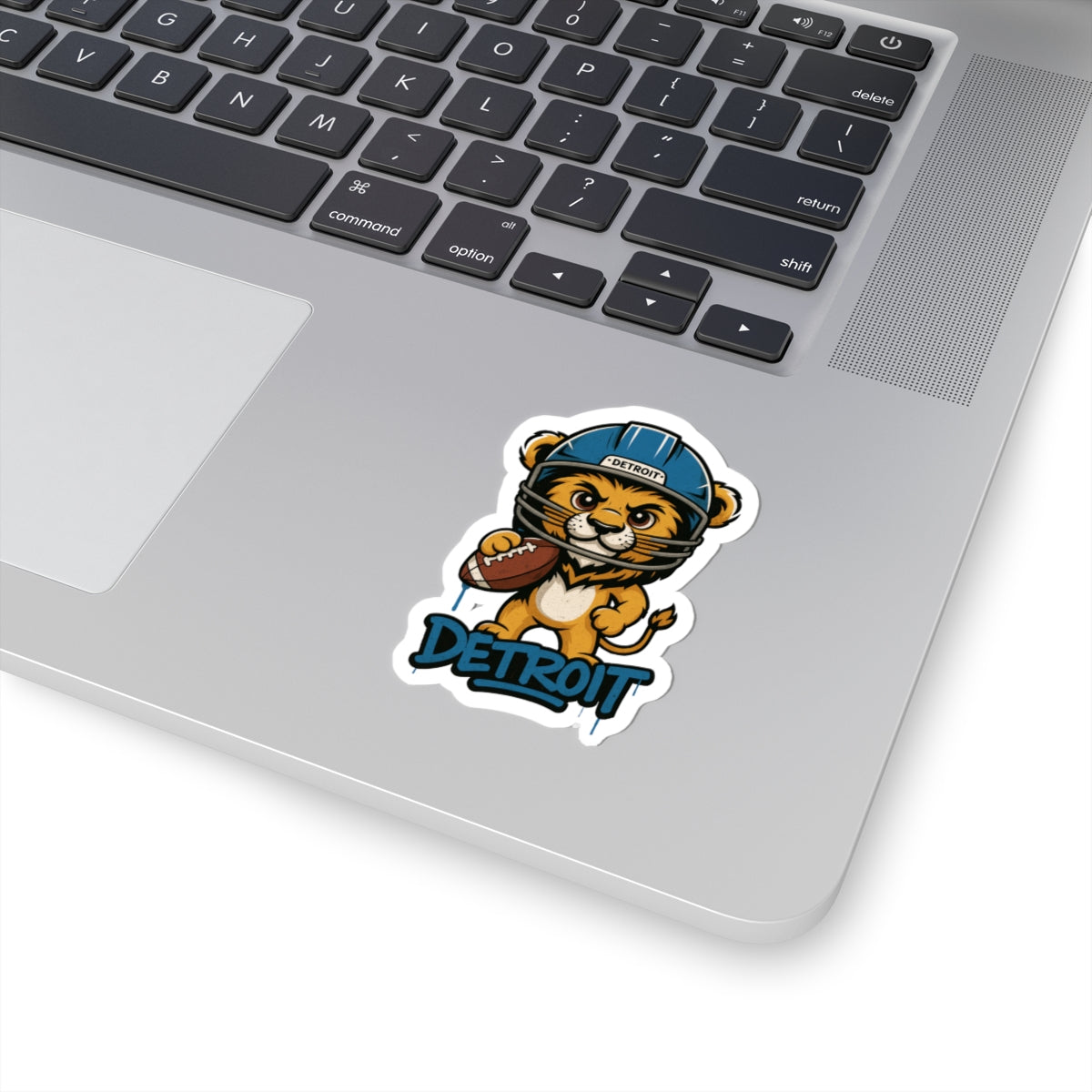 Detroit Lions NFL Team Kiss-Cut Stickers | Team Spirit Decor, Laptop Decals, Gift for Fans, Customizable Stickers