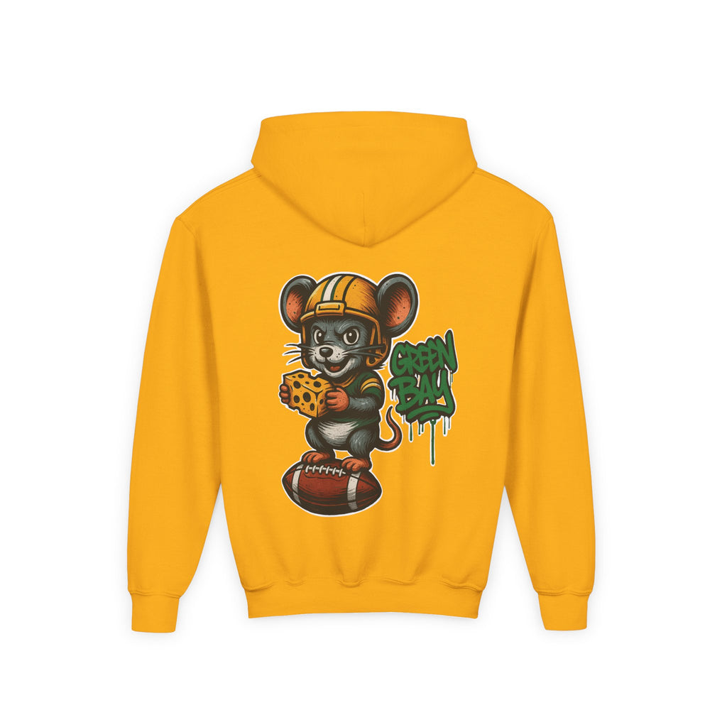 Green Bay Packers Kids Sweatshirt – Baby Mascot Graffiti Hoodie