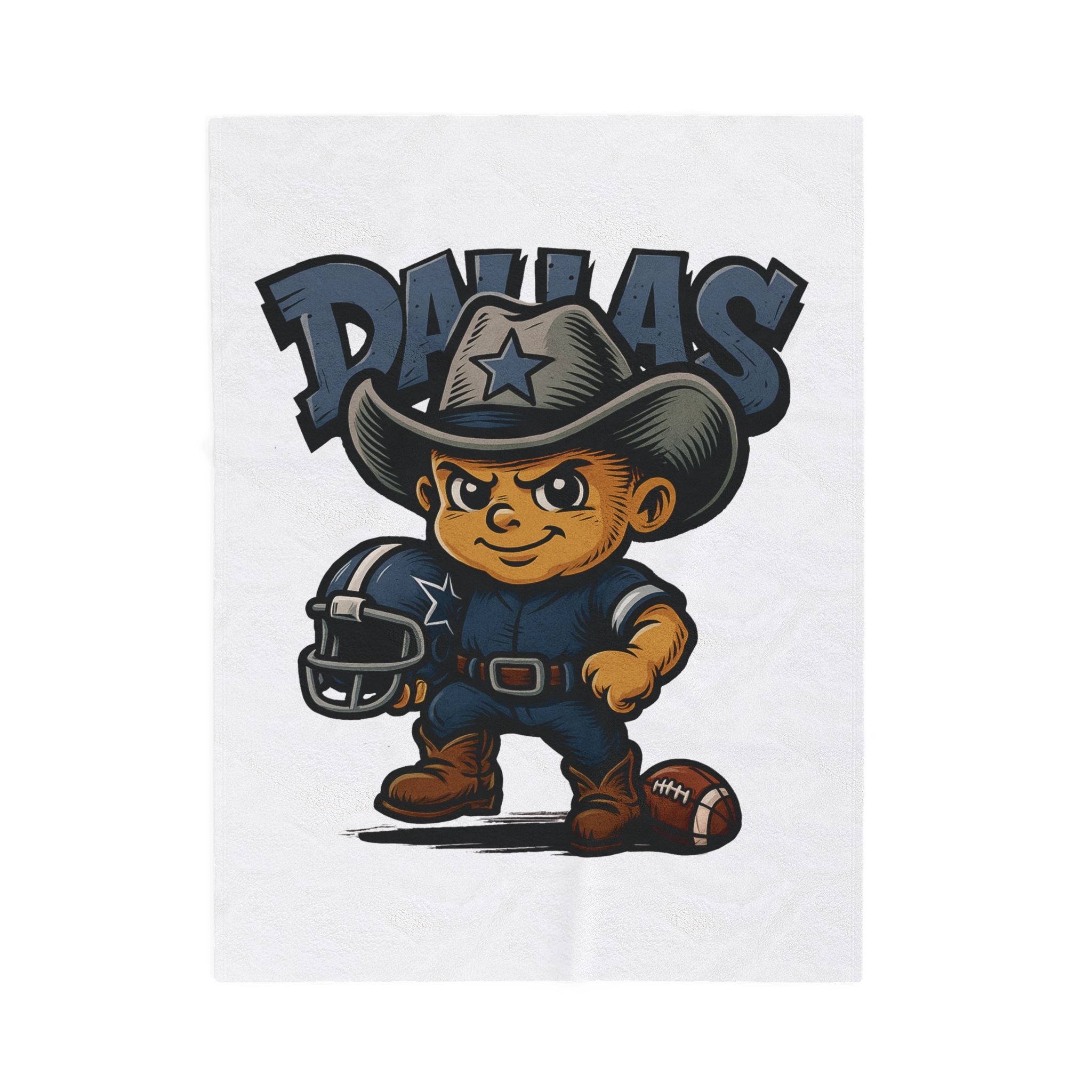 Dallas Cowboys Velveteen Blanket