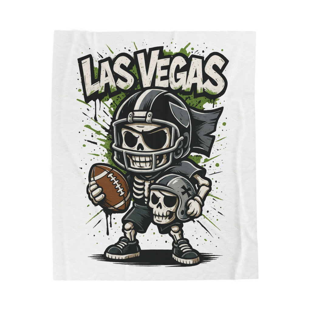 Las Vegas Raiders Velveteen Blanket