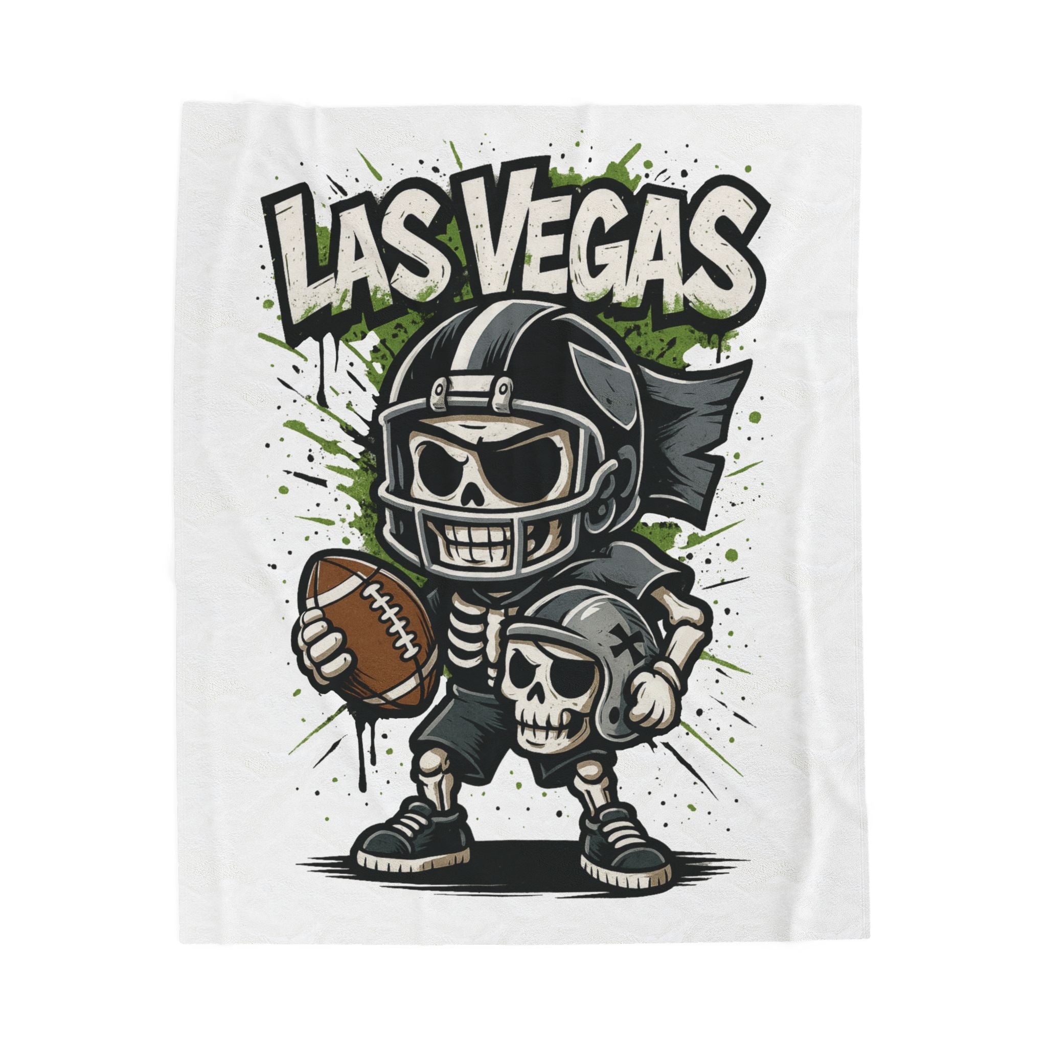 Las Vegas Raiders Velveteen Blanket