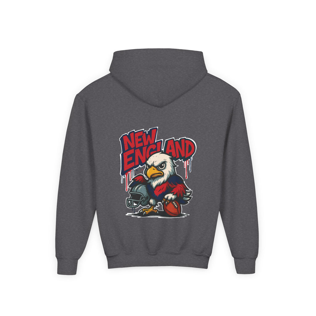 New England Patriots Kids  Sweatshirt – Baby Mascot Graffiti Hoodie