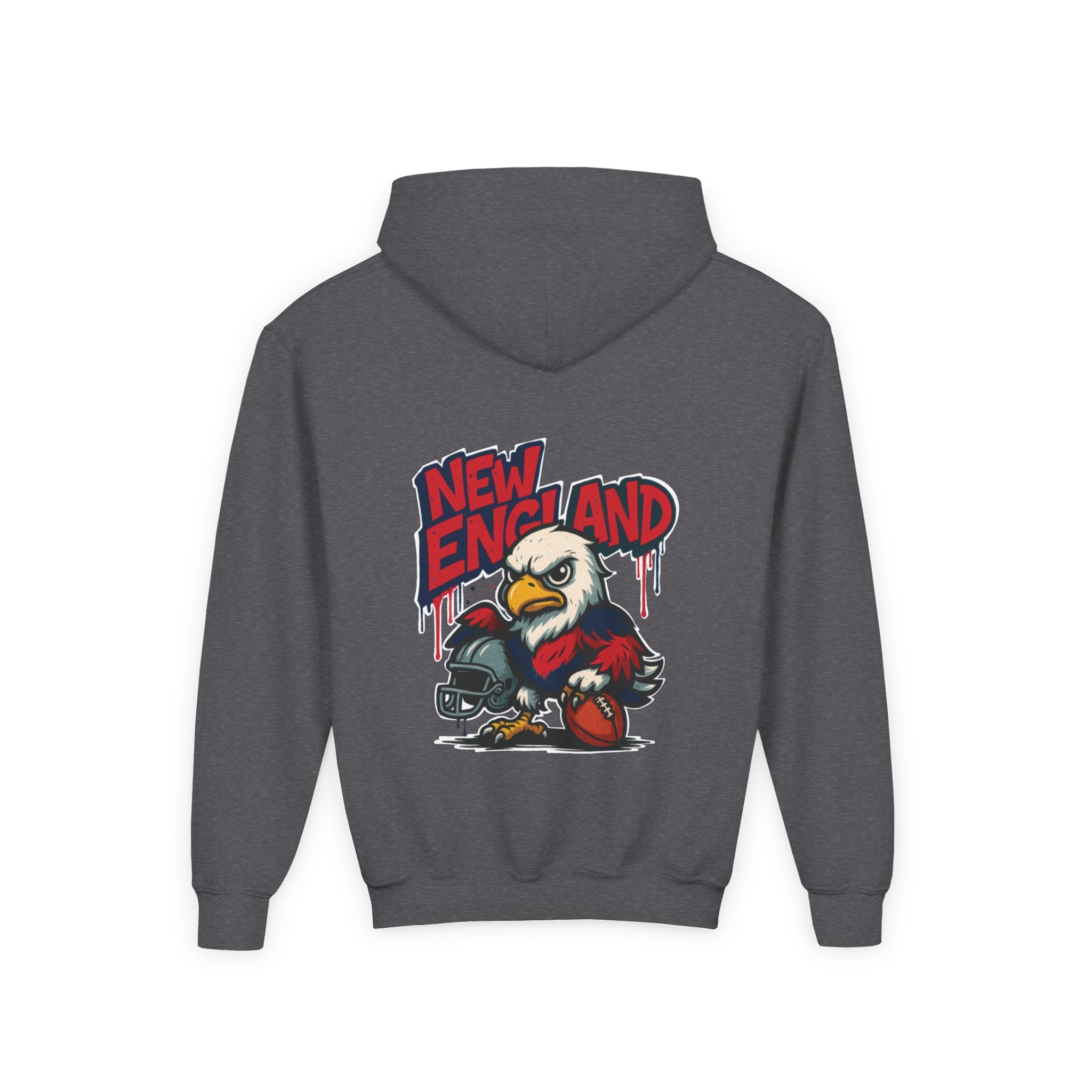 New England Patriots Kids  Sweatshirt – Baby Mascot Graffiti Hoodie