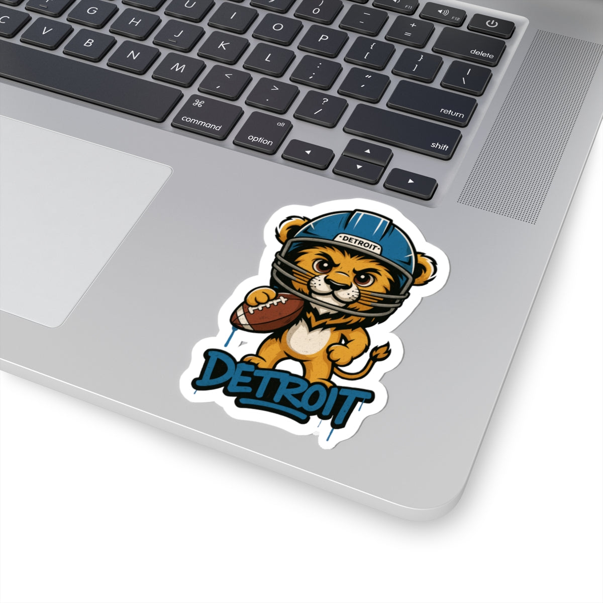 Detroit Lions NFL Team Kiss-Cut Stickers | Team Spirit Decor, Laptop Decals, Gift for Fans, Customizable Stickers