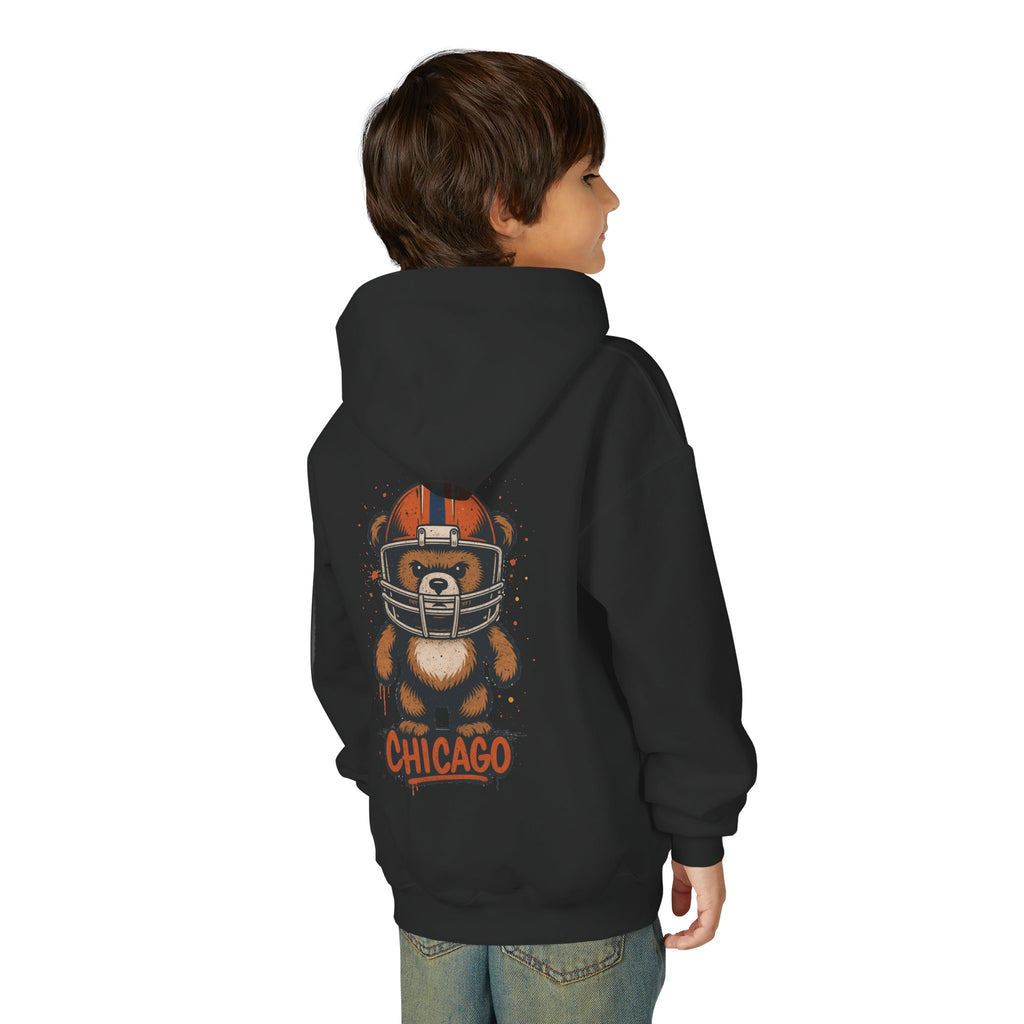 Chicago Bears Kids Sweatshirt – Baby Mascot Graffiti Hoodie