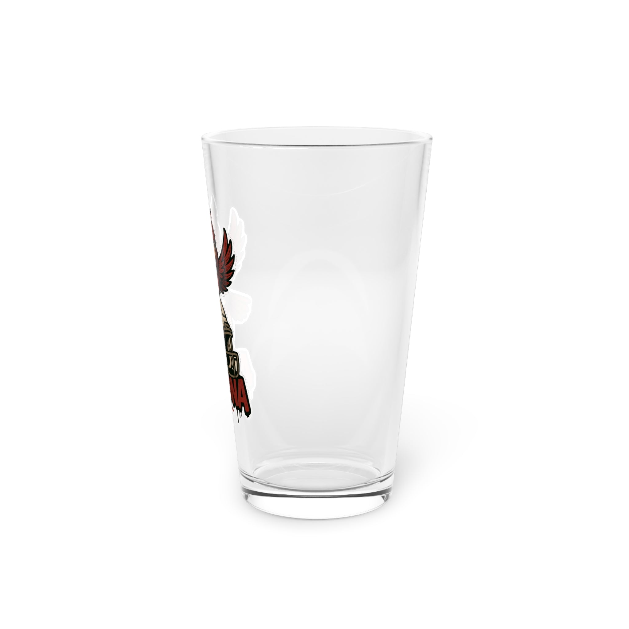 Arizona Cardinals Pint Glass, 16oz Beer Cup, Sports Fan Gift, Custom Drinkware, Tailgating Accessory, Party Glass