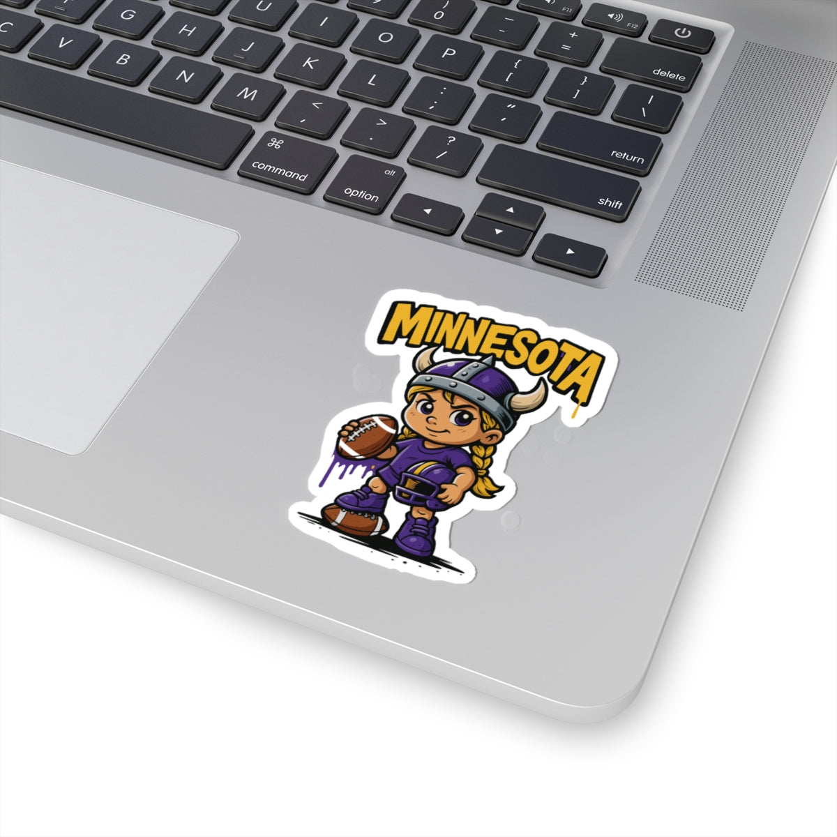 Minnesota Vikings Team Kiss-Cut Stickers | Team Spirit Decor, Laptop Decals, Gift for Fans, Customizable Stickers