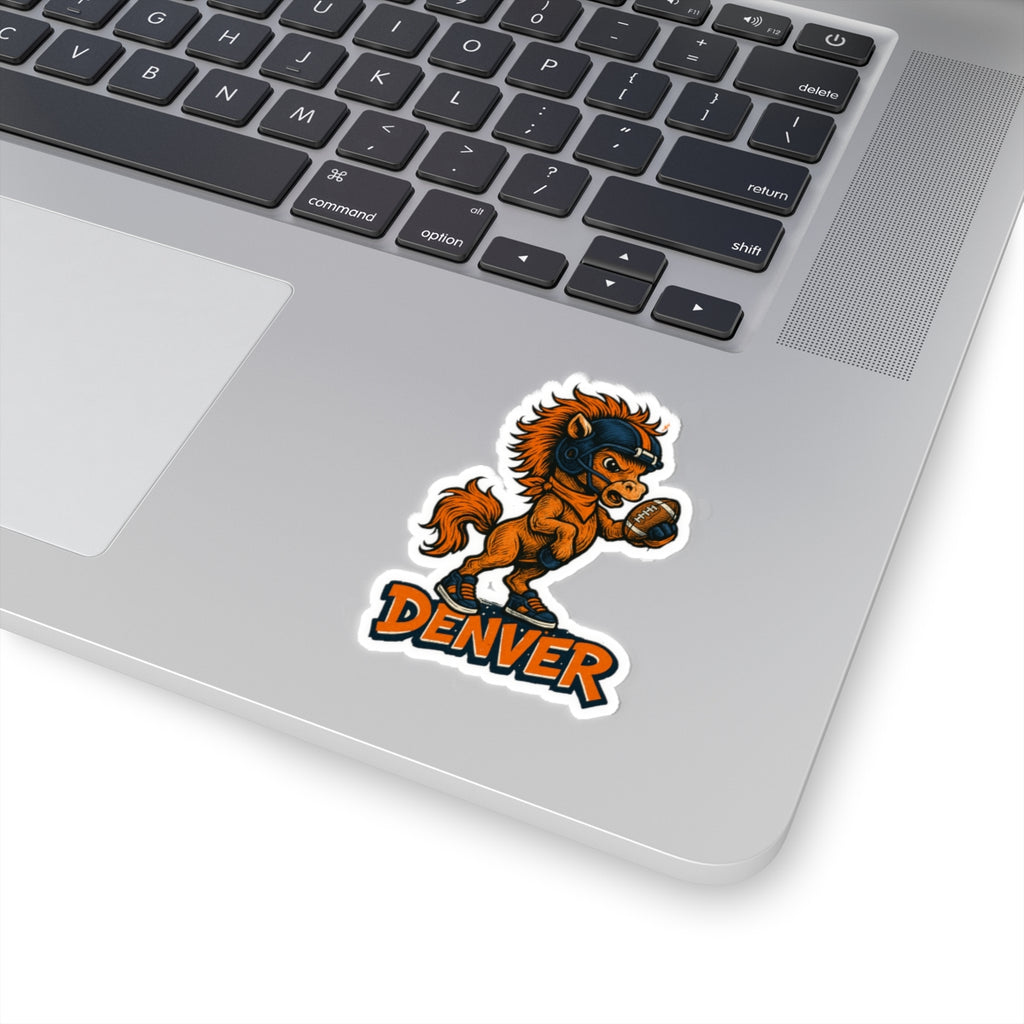 Denver Broncos Sports Team Kiss-Cut Stickers | Team Spirit Decor, Laptop Decals, Gift for Fans, Customizable Stickers