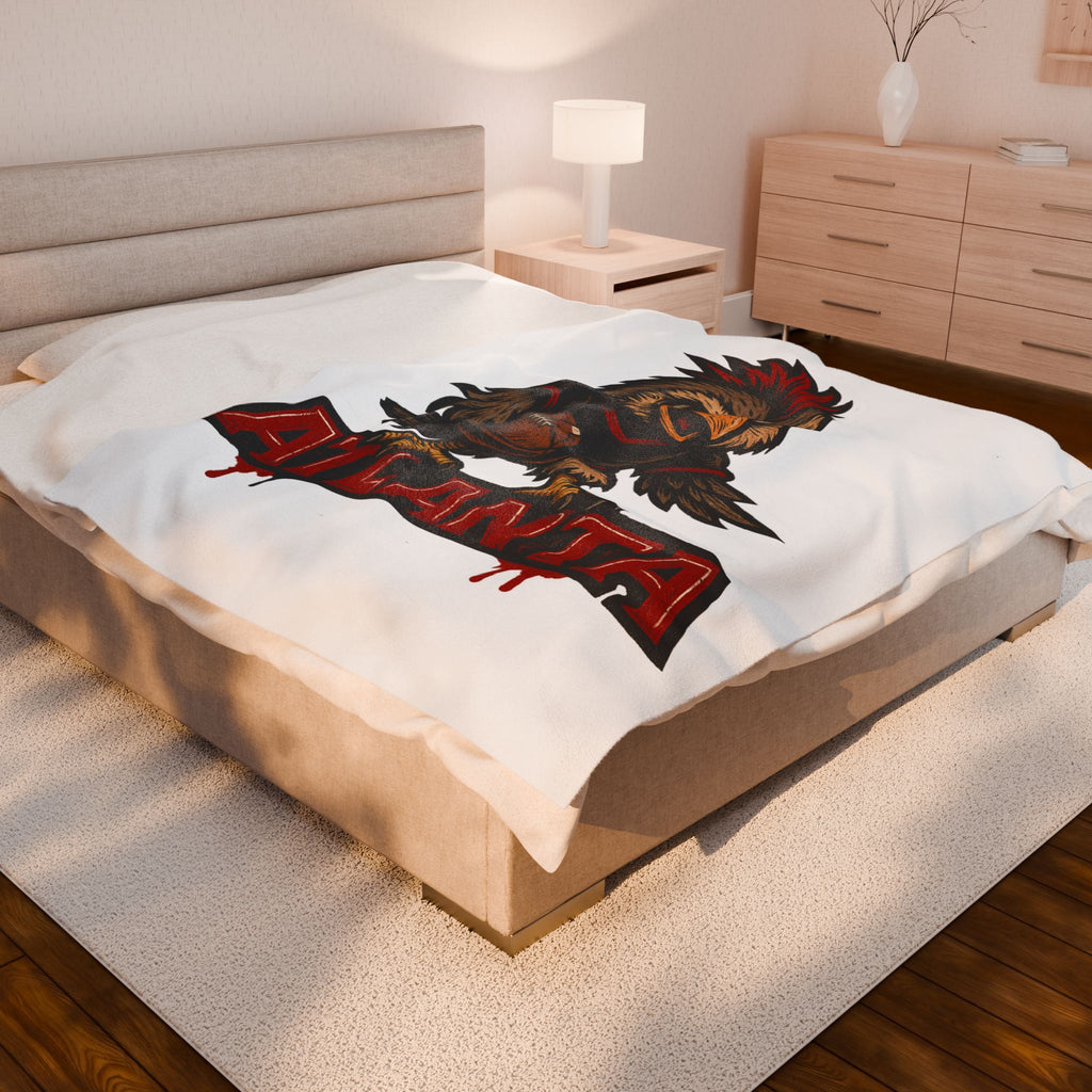 Atlanta Falcons Velveteen Blanket