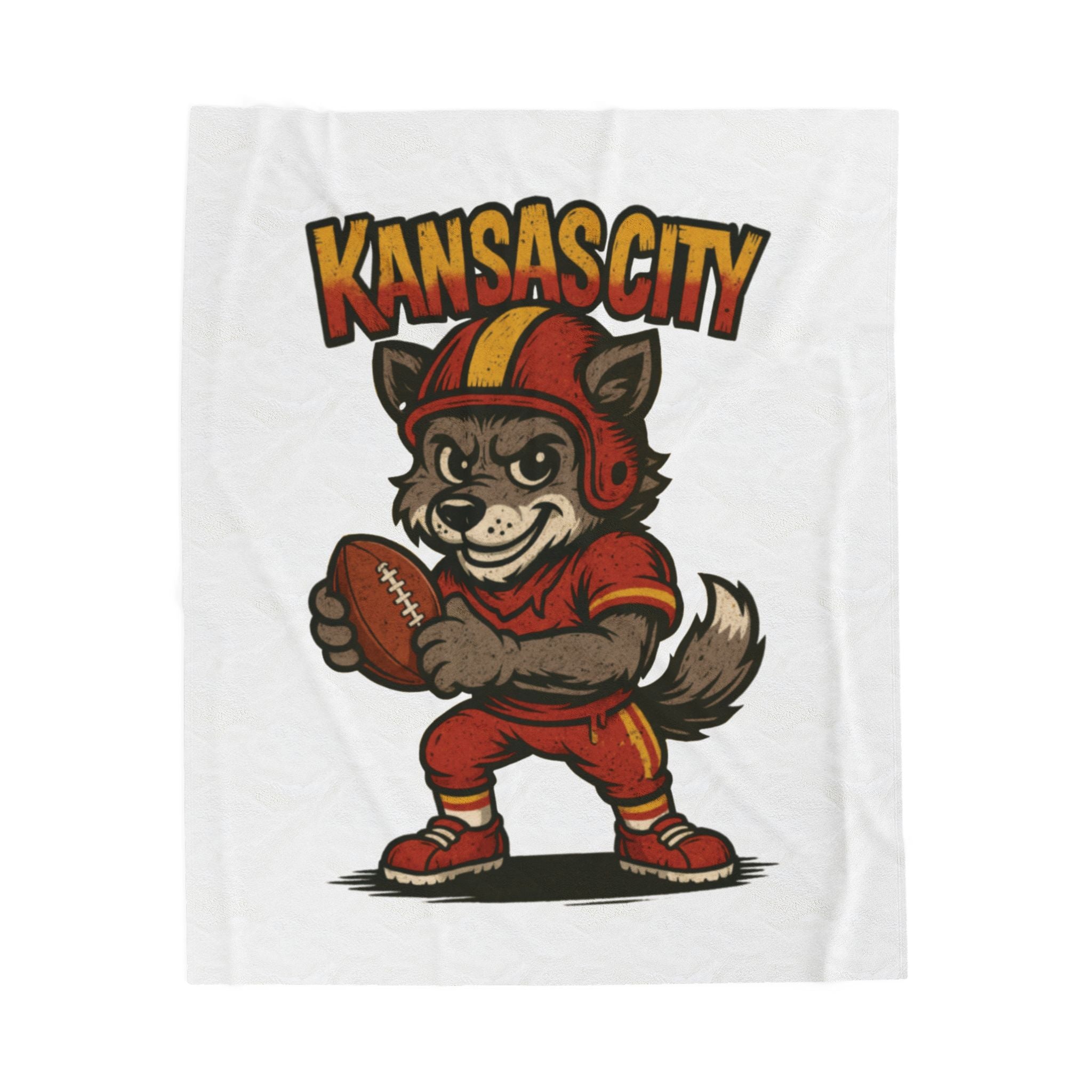 Kansas City Chiefs Velveteen Blanket