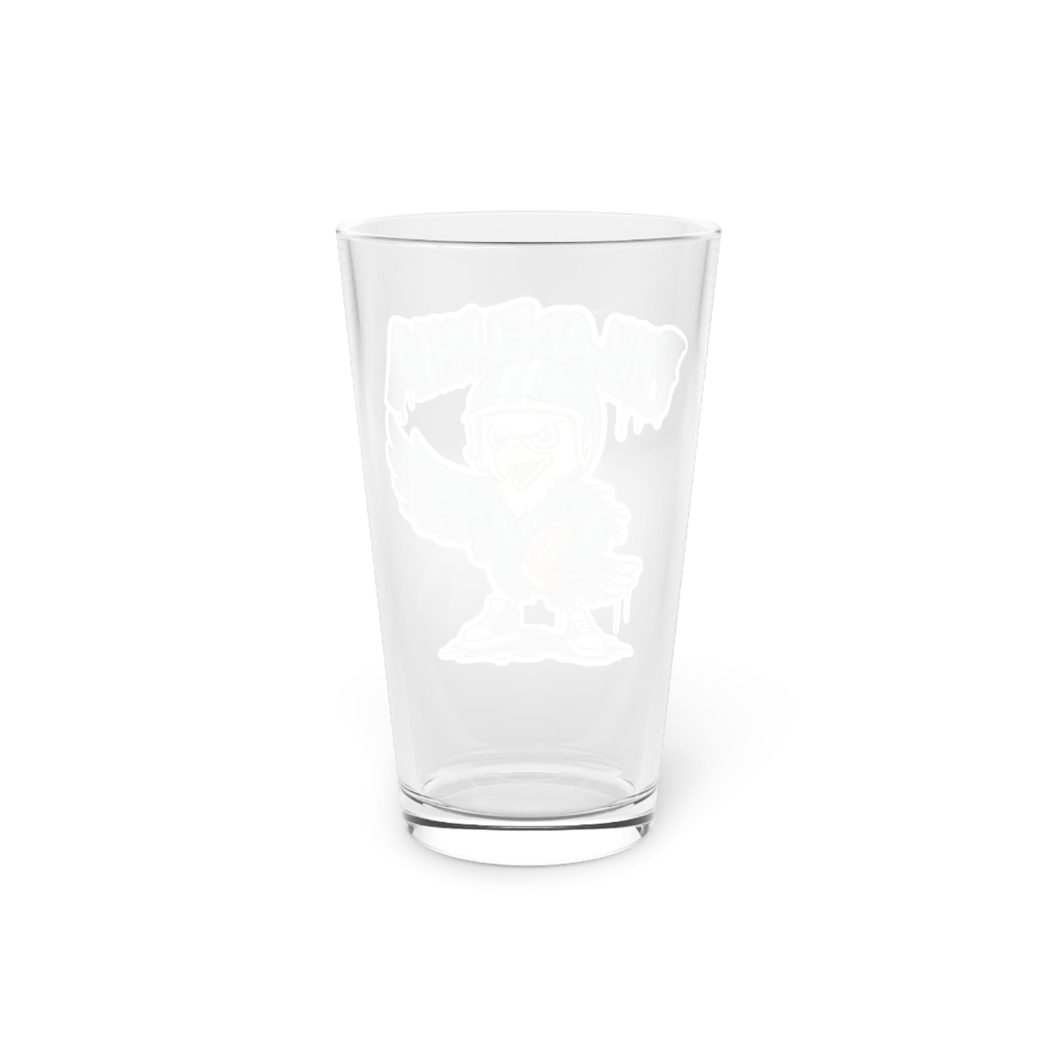 Philadelphia Eagles Pint Glass, 16oz Beer Cup, Sports Fan Gift, Custom Drinkware, Tailgating Accessory, Party Glass