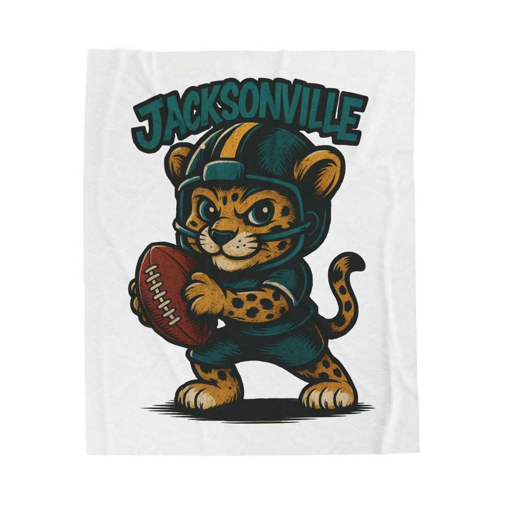 Jacksonville Jaguars Velveteen Blanket