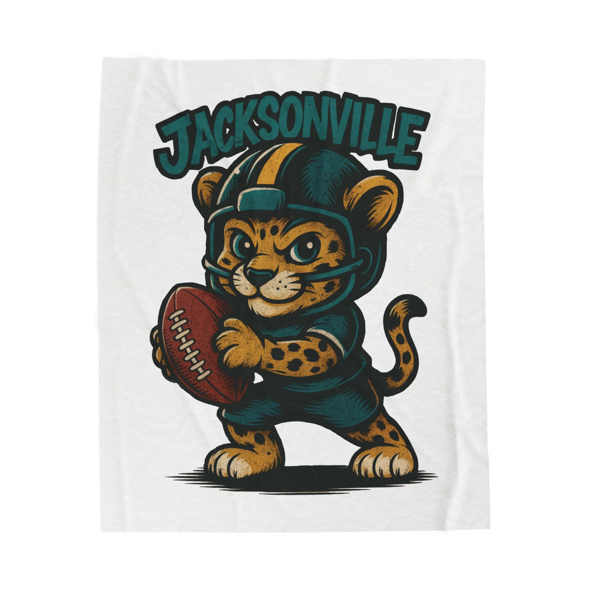 Jacksonville Jaguars Velveteen Blanket