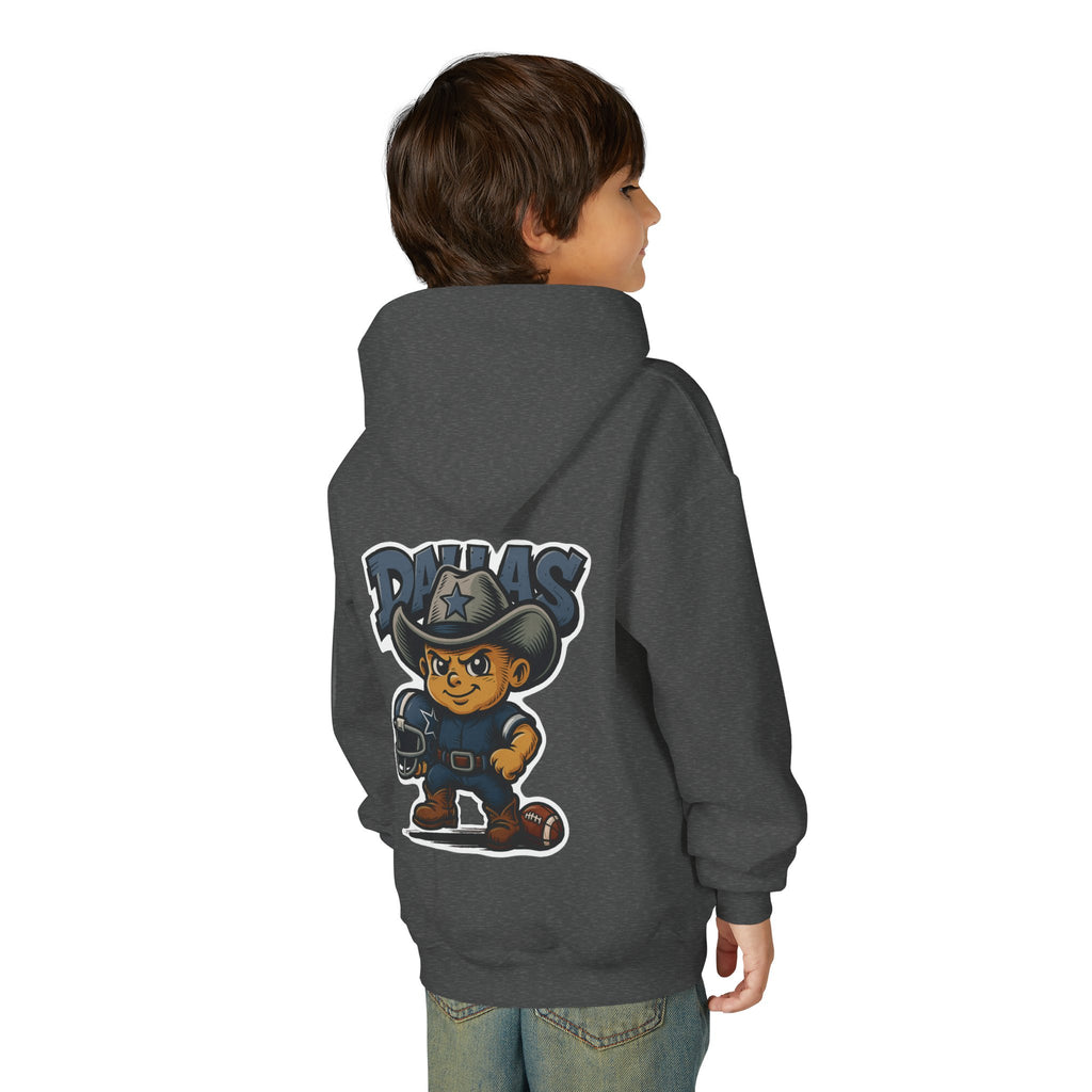 Dallas Cowboys  Kids Sweatshirt – Baby Mascot Graffiti Hoodie