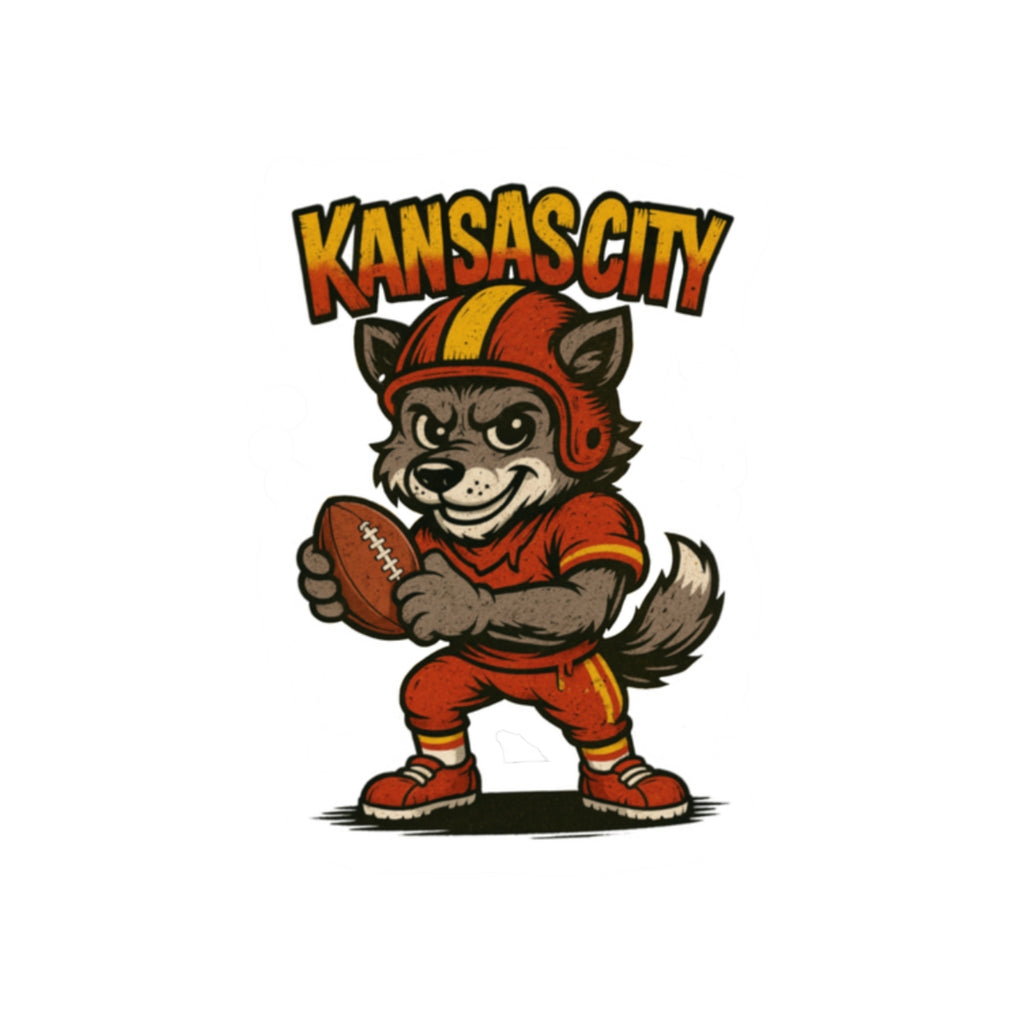 Kansas City Chiefs Sports Team Kiss-Cut Stickers | Team Spirit Decor, Laptop Decals, Gift for Fans, Customizable Stickers