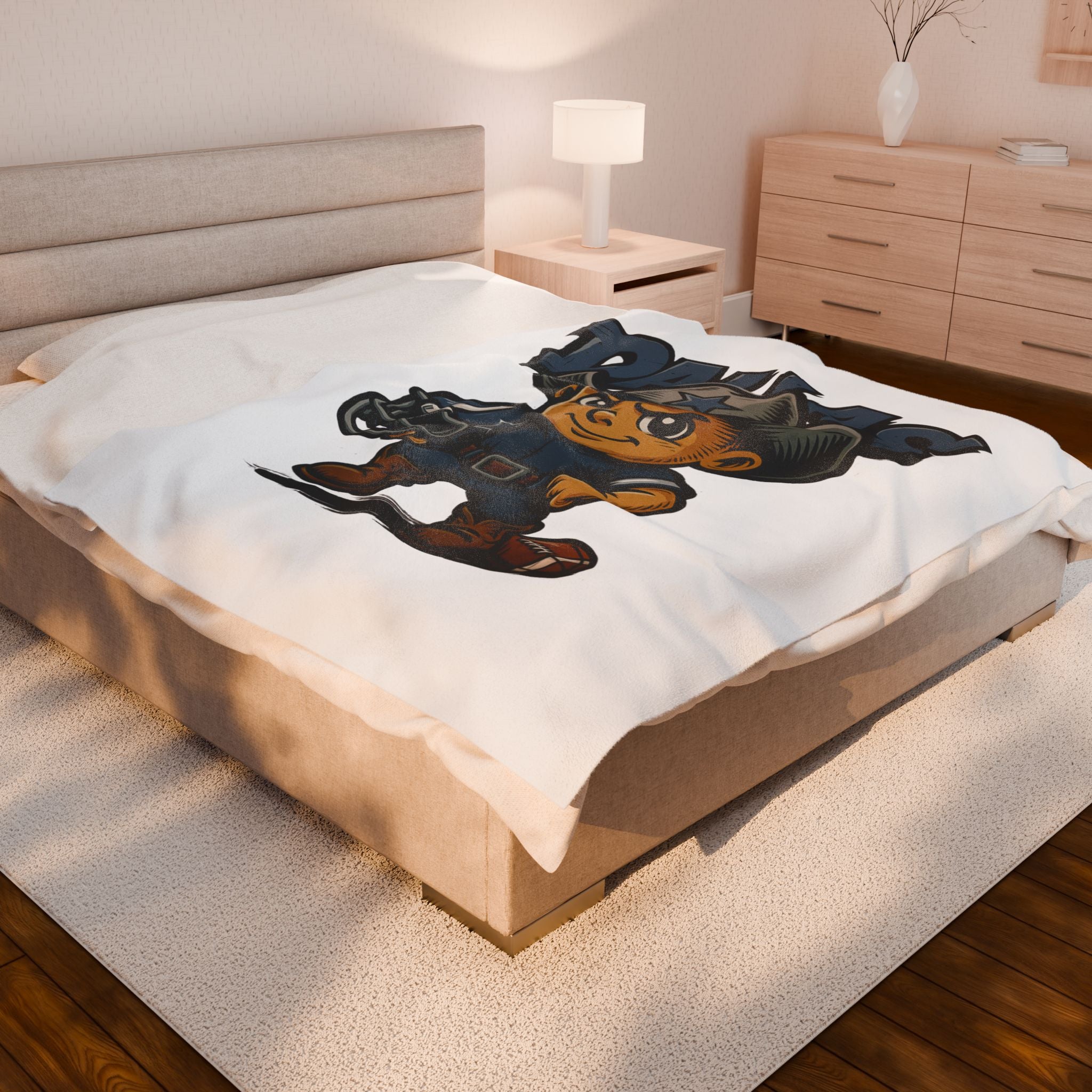 Dallas Cowboys Velveteen Blanket