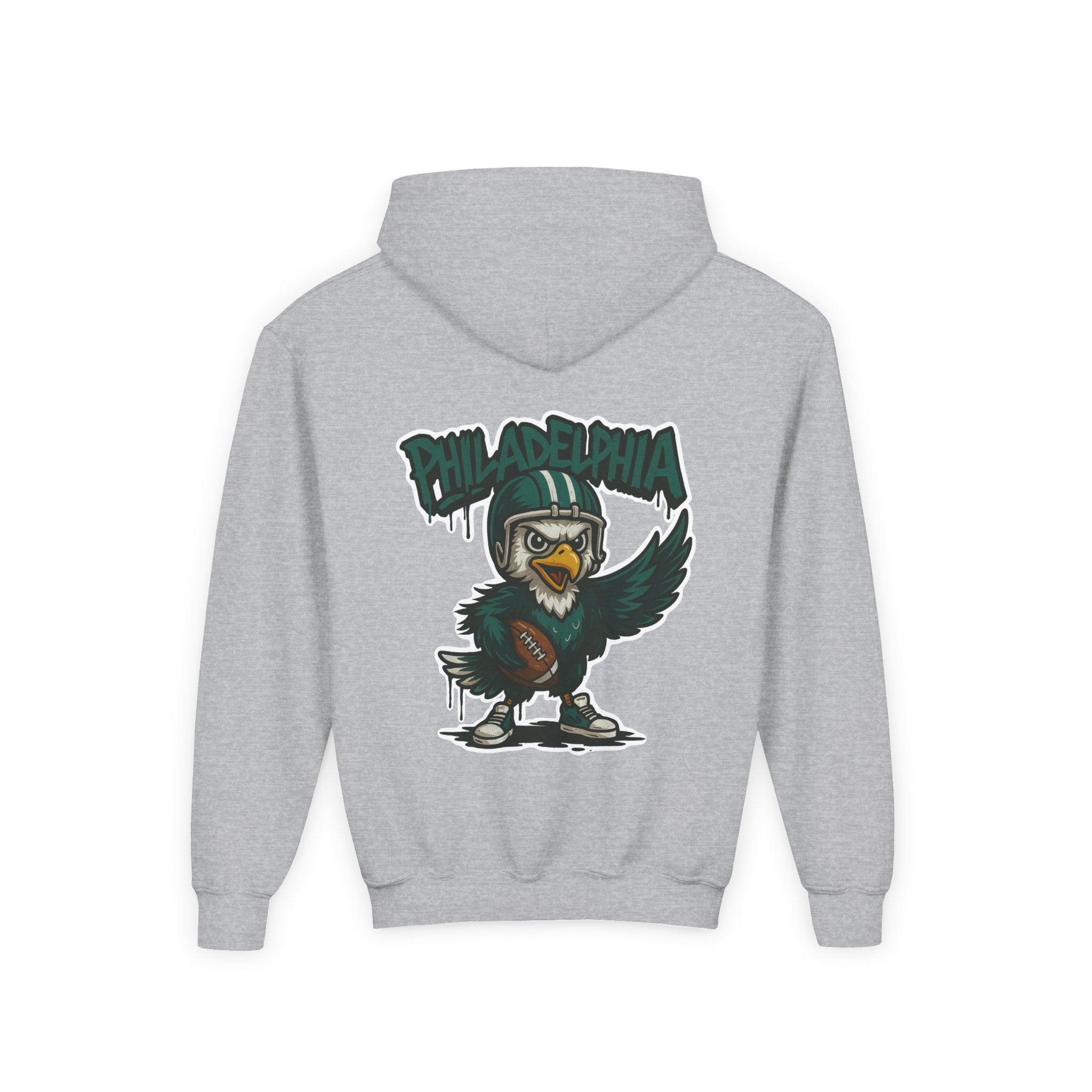Philadelphia Eagles Kids Sweatshirt – Baby Mascot Graffiti Hoodie