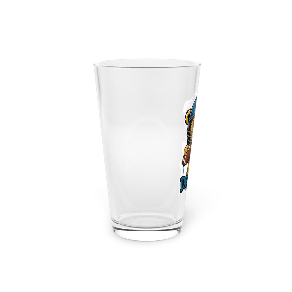 Detroit Lions Pint Glass, 16oz Beer Cup, Sports Fan Gift, Custom Drinkware, Tailgating Accessory, Party Glass