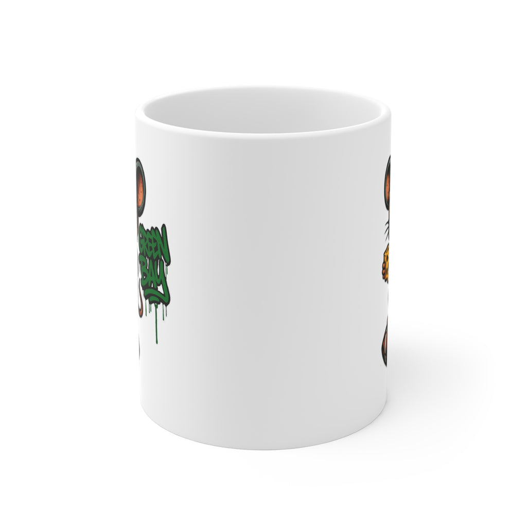 Green Bay Packers Mug - 11oz Ceramic Coffee Cup for Fans