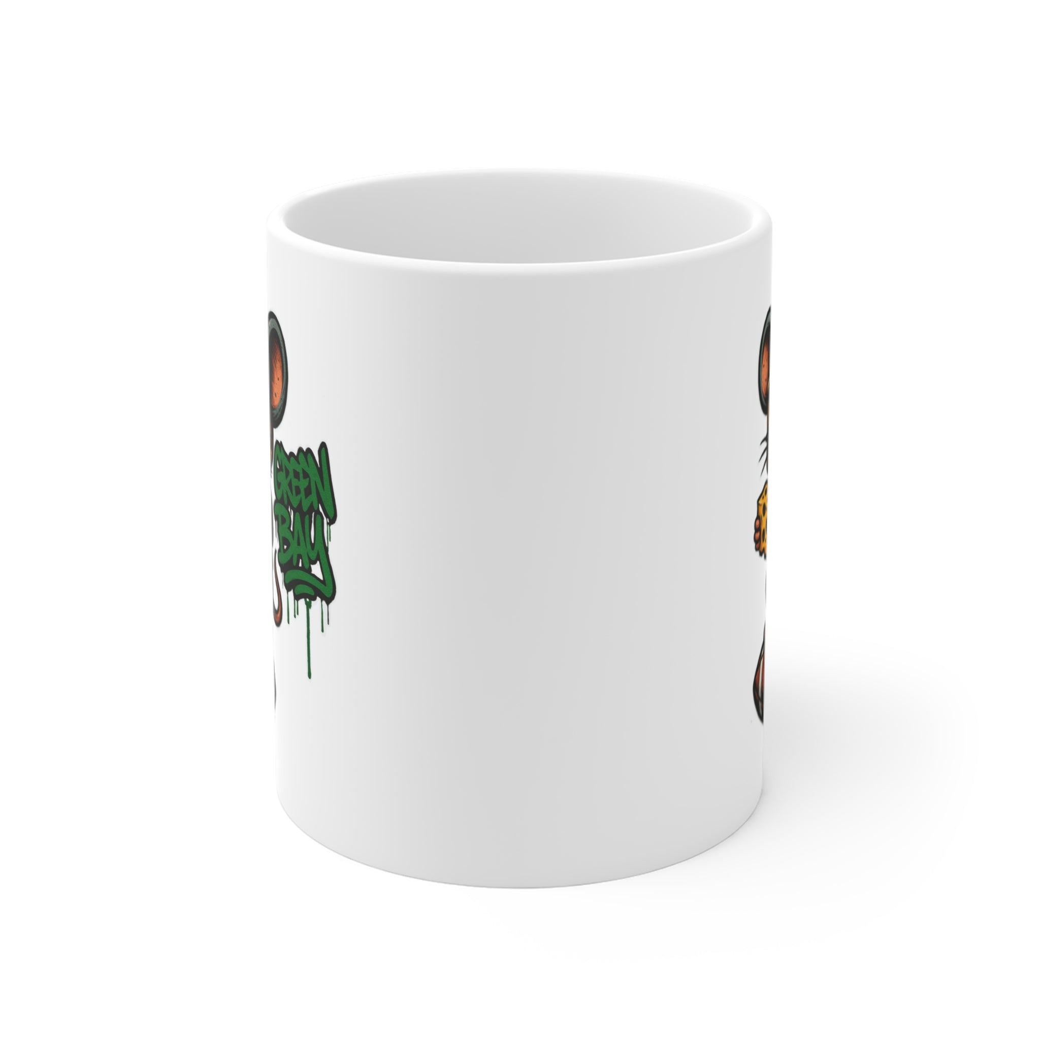 Green Bay Packers Mug - 11oz Ceramic Coffee Cup for Fans