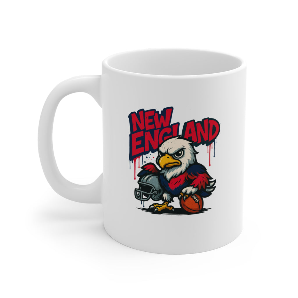 New England Patriots Mug - 11oz Ceramic Coffee Cup for Fans