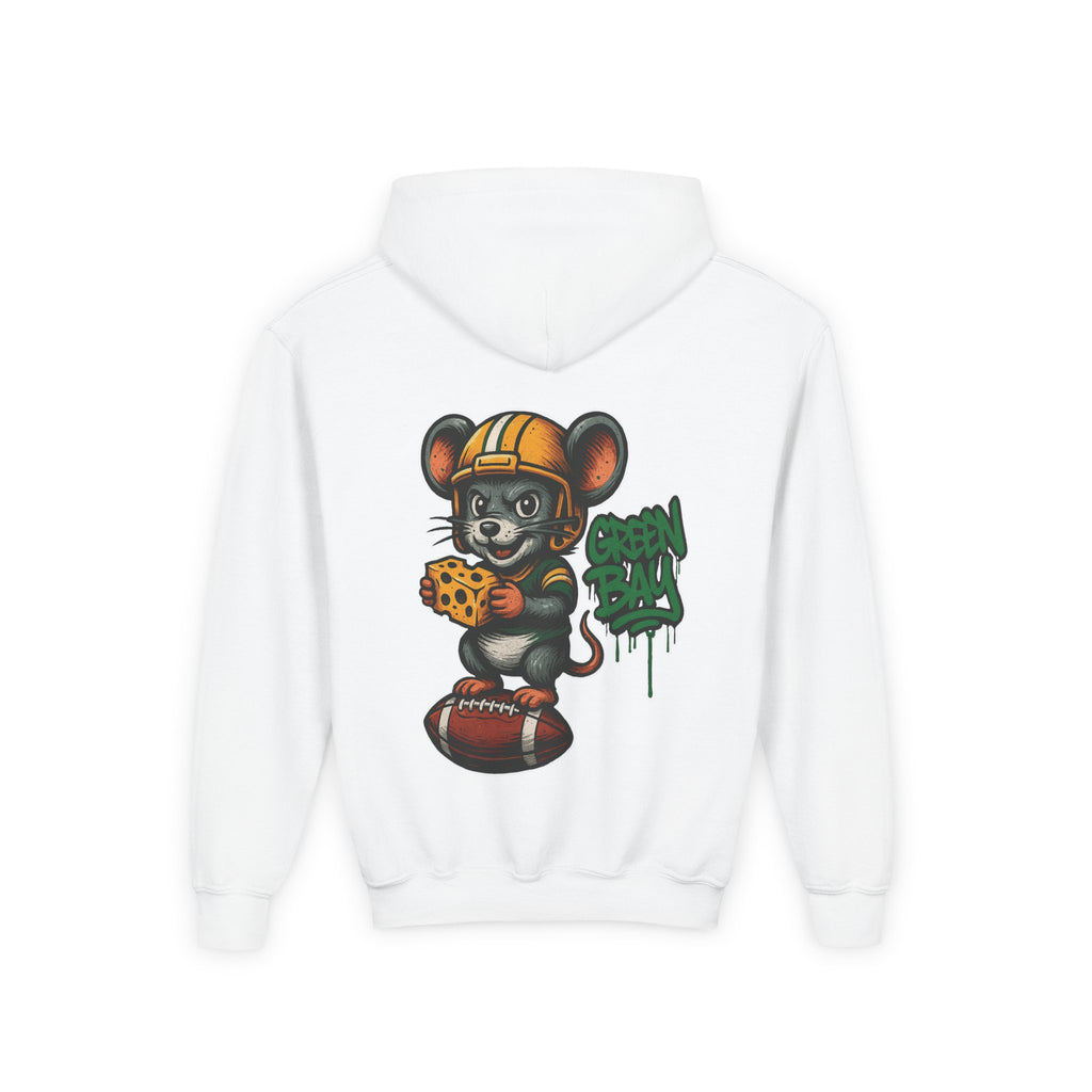 Green Bay Packers Kids Sweatshirt – Baby Mascot Graffiti Hoodie