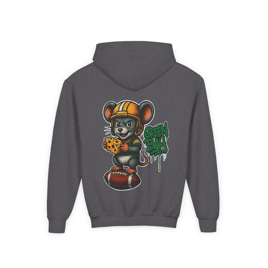 Green Bay Packers Kids Sweatshirt – Baby Mascot Graffiti Hoodie