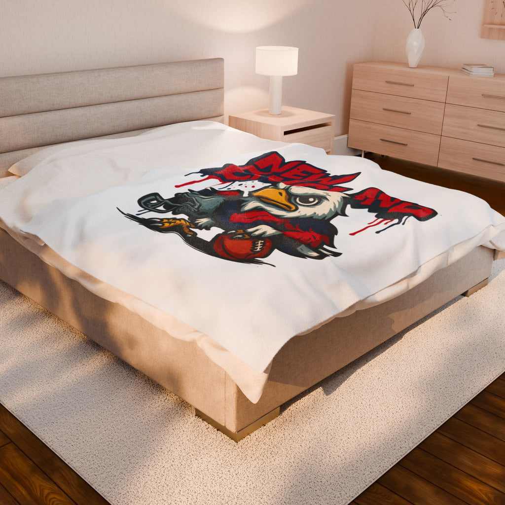 New England Patriots Velveteen Blanket