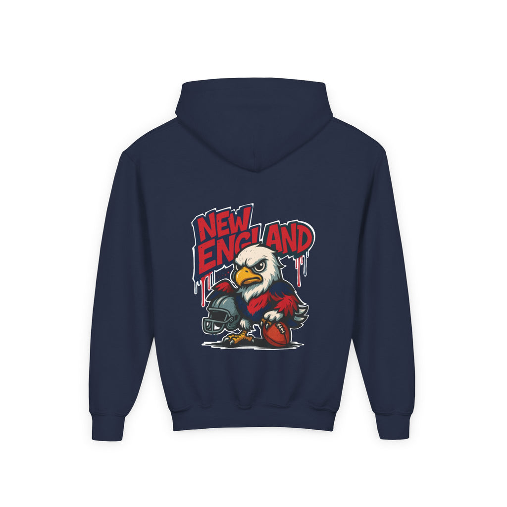 New England Patriots Kids  Sweatshirt – Baby Mascot Graffiti Hoodie
