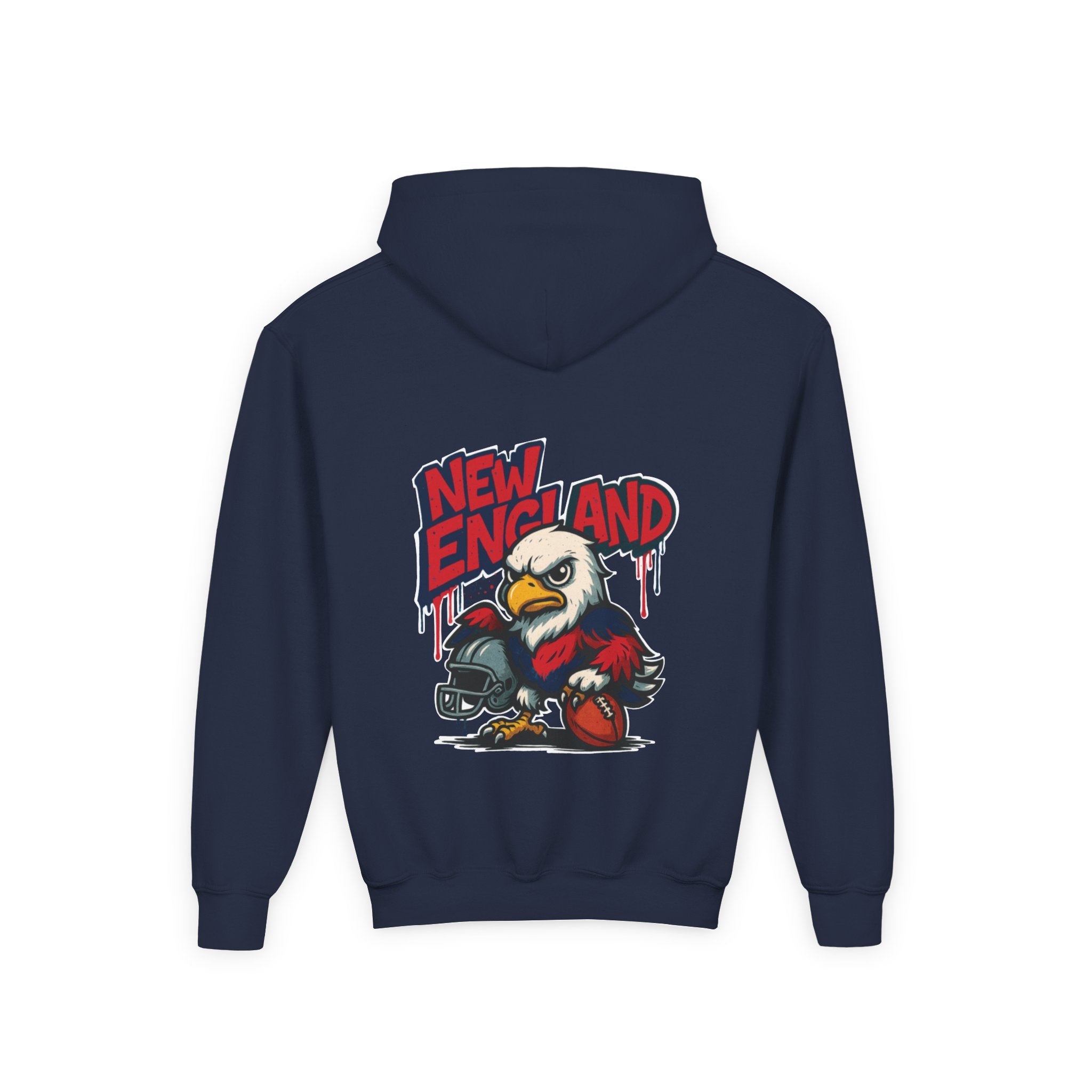 New England Patriots Kids  Sweatshirt – Baby Mascot Graffiti Hoodie