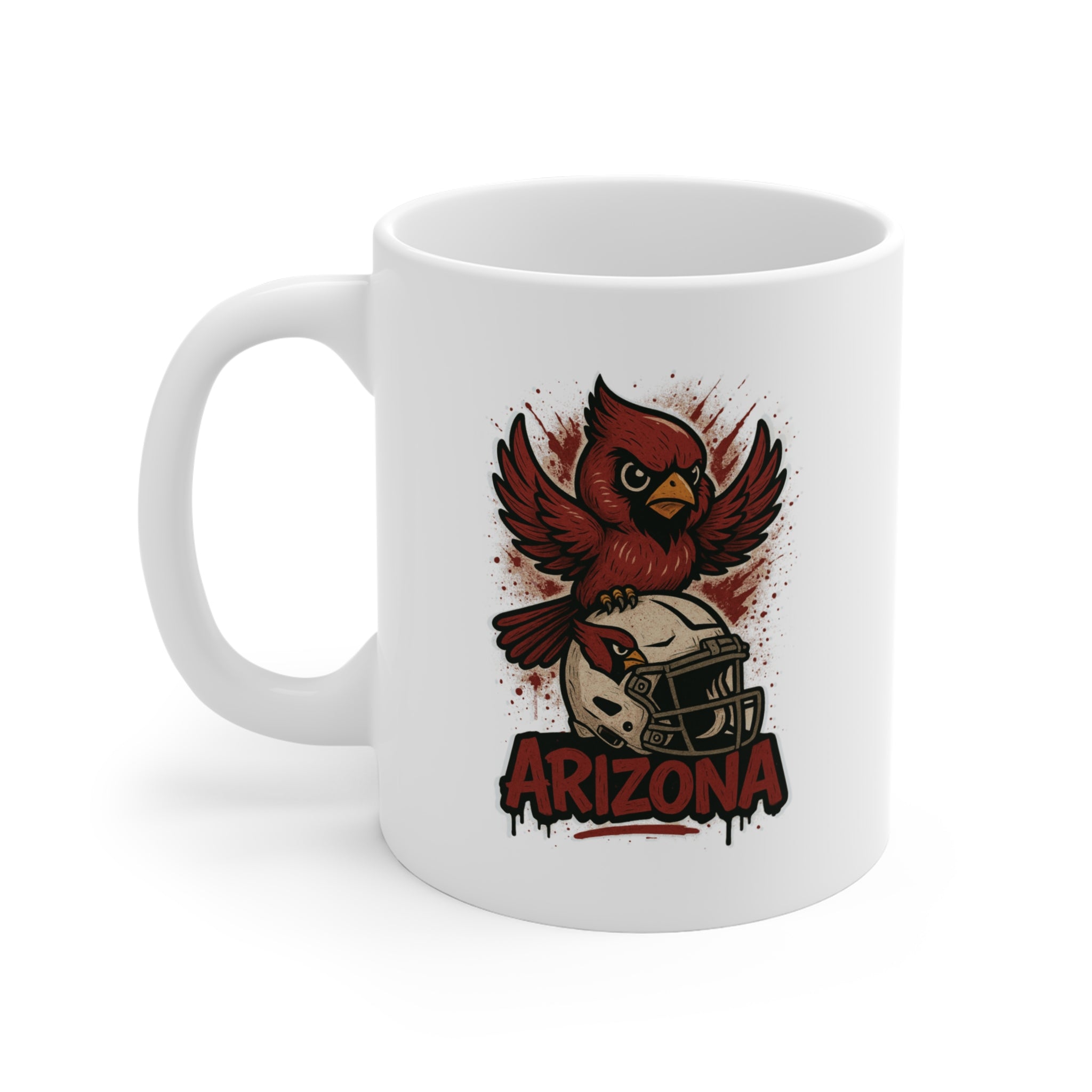 Arizona Cardinals Mug - 11oz Ceramic Coffee Cup for Fans